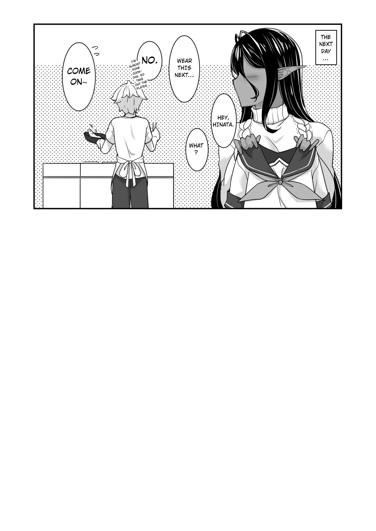 Chotto dake Ai ga Omoi Dark Elf ga Isekai kara Oikakete Kita 4 page 35