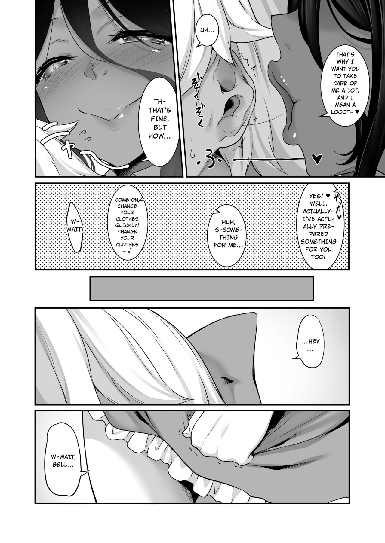 Chotto dake Ai ga Omoi Dark Elf ga Isekai kara Oikakete Kita 4 page 4