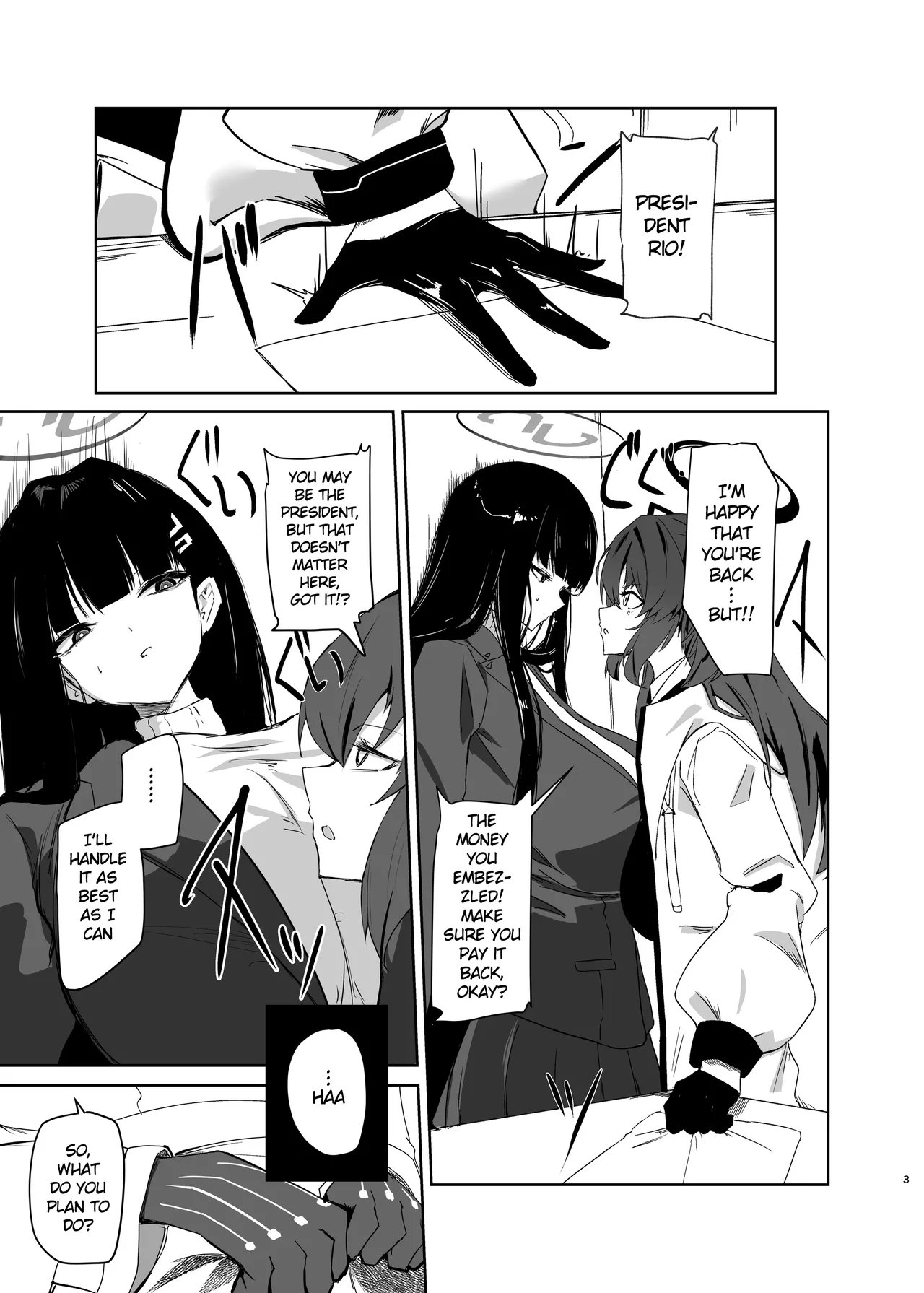 Chou Tensai Byoujaku Bishoujo Chinpo Hacker VS Big Sister page 3