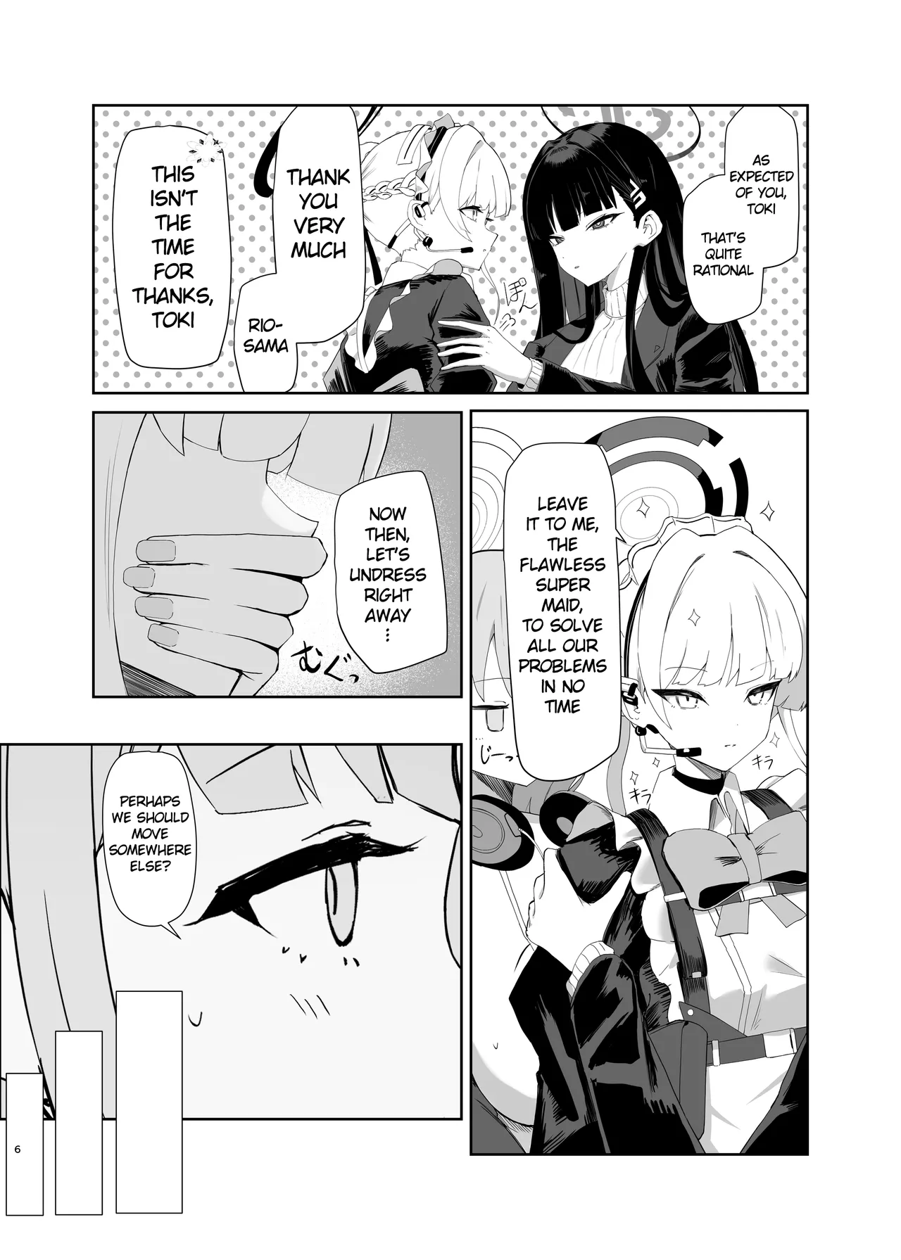 Chou Tensai Byoujaku Bishoujo Chinpo Hacker VS Big Sister page 6