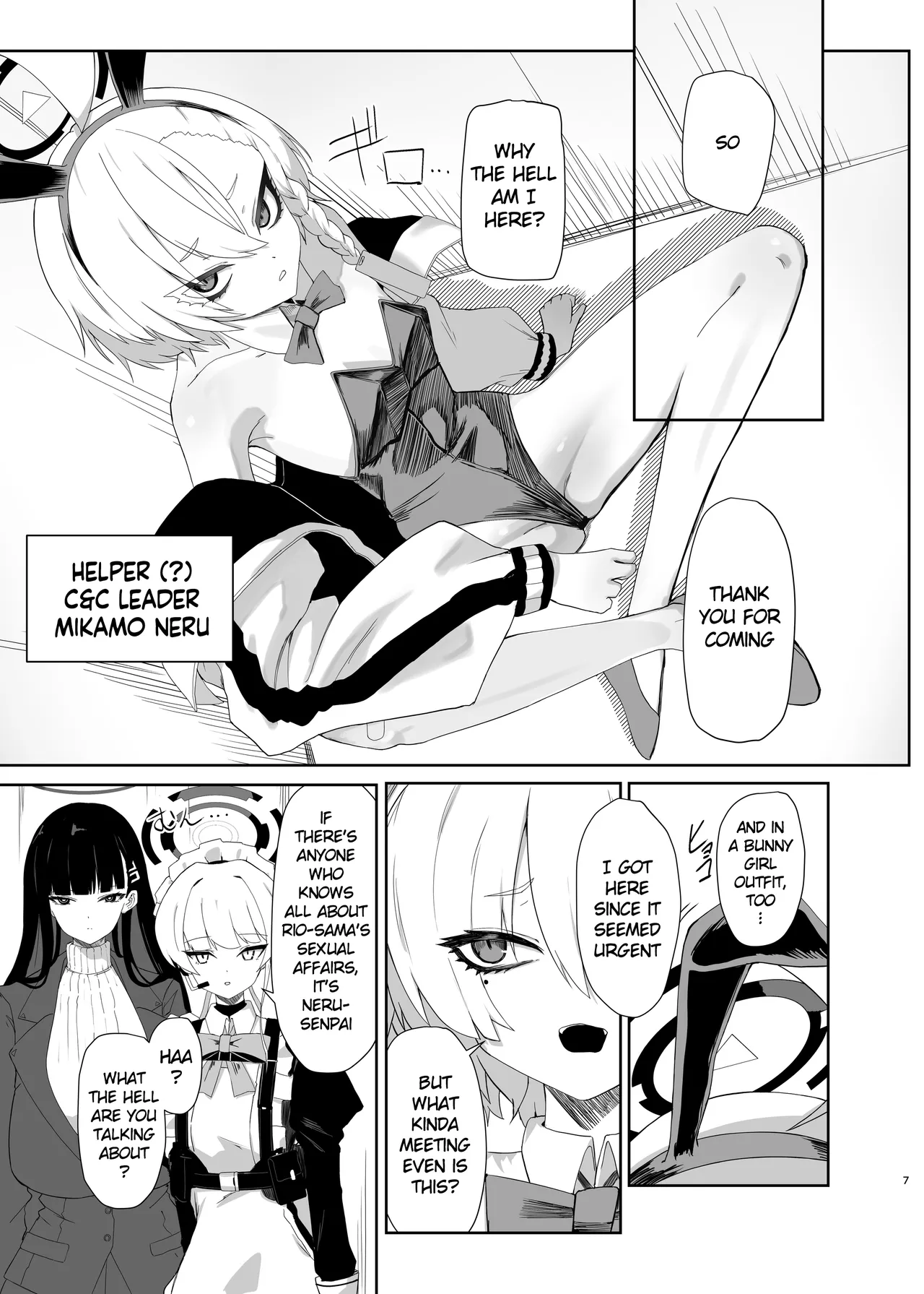 Chou Tensai Byoujaku Bishoujo Chinpo Hacker VS Big Sister page 7