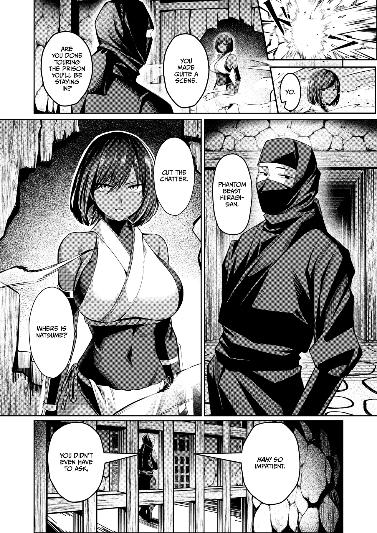 Choukyou Inroku Ni ~Kunoichi Hiiragi no Junan~ page 9