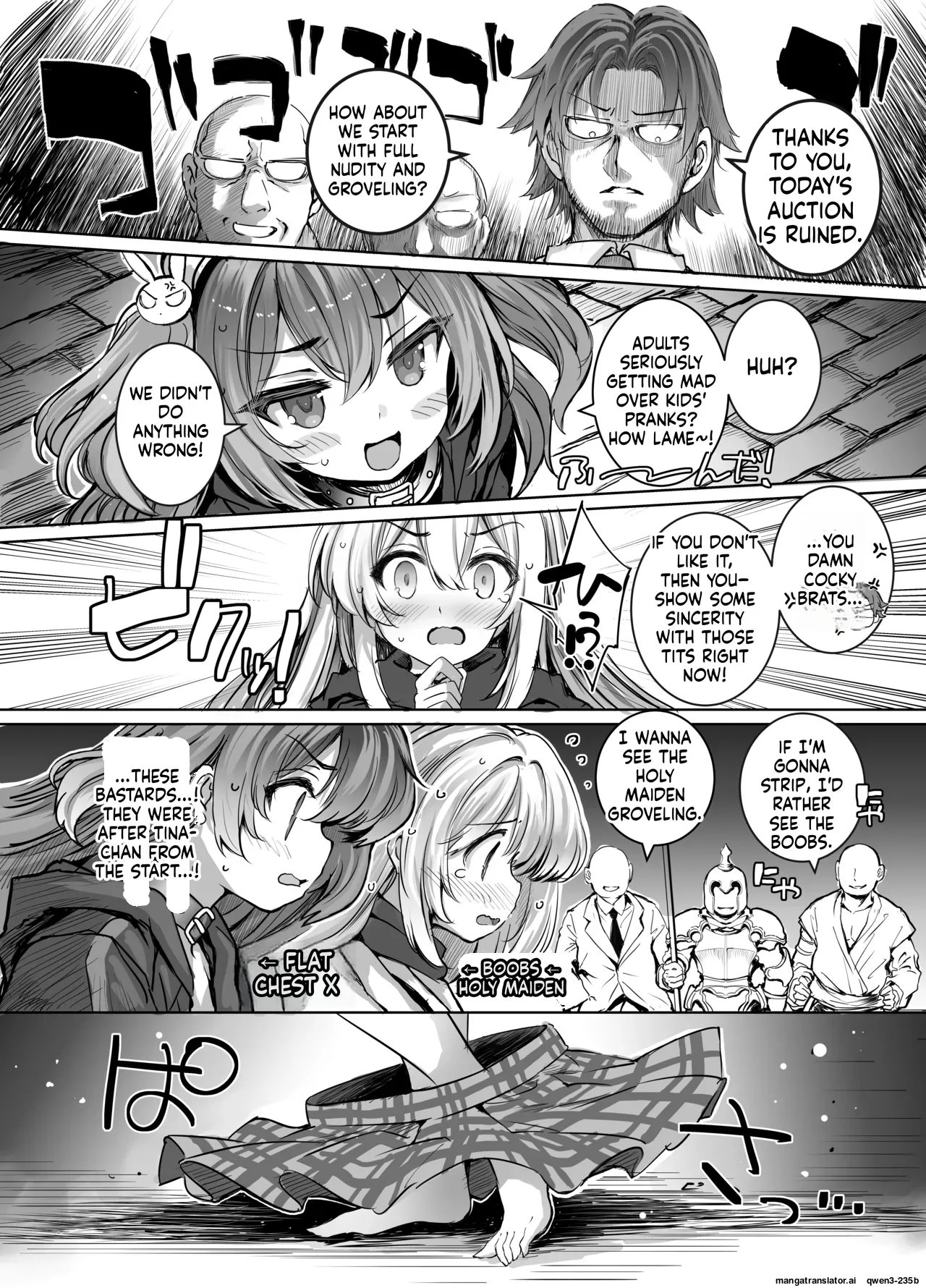 Choukyou Kangoku ni Torawarete... Seiki o Tokashi, Juuzoku Ochi page 4