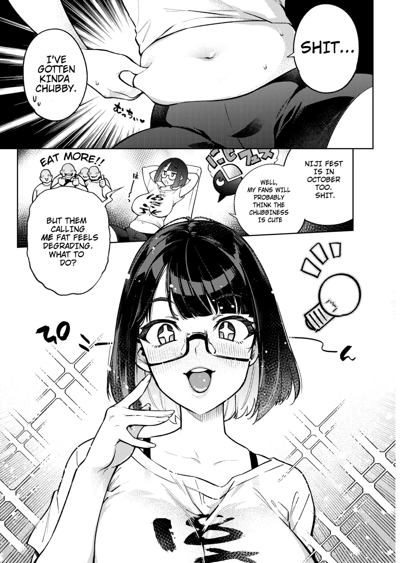Chubby JK tries a SEX Diet? page 4