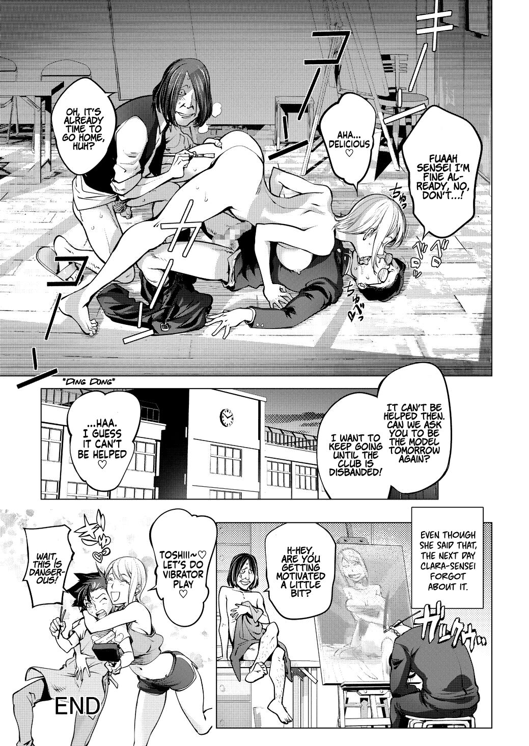 Clara-sensei no Bijutsu Kyoushitsu page 33