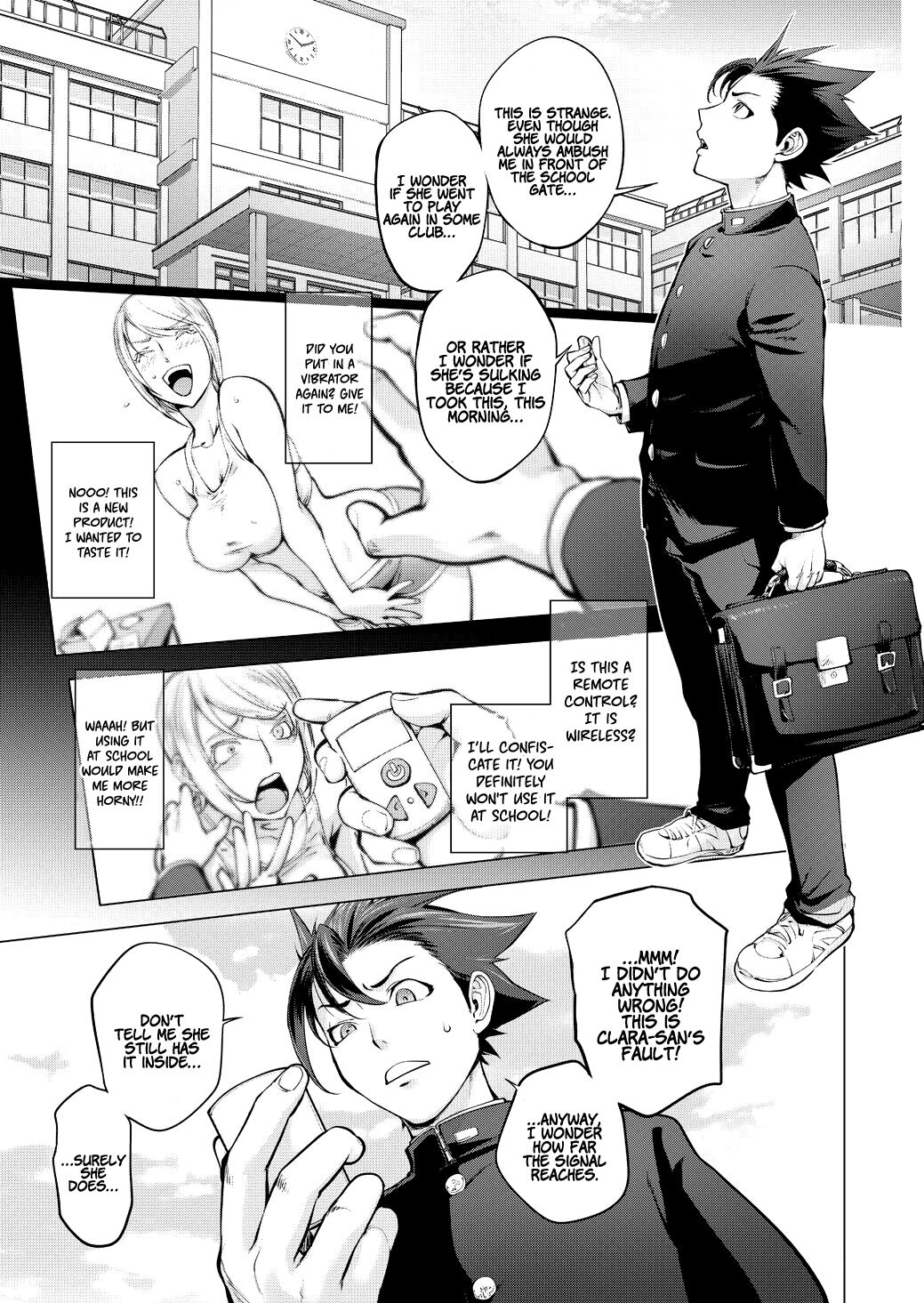 Clara-sensei no Bijutsu Kyoushitsu page 7