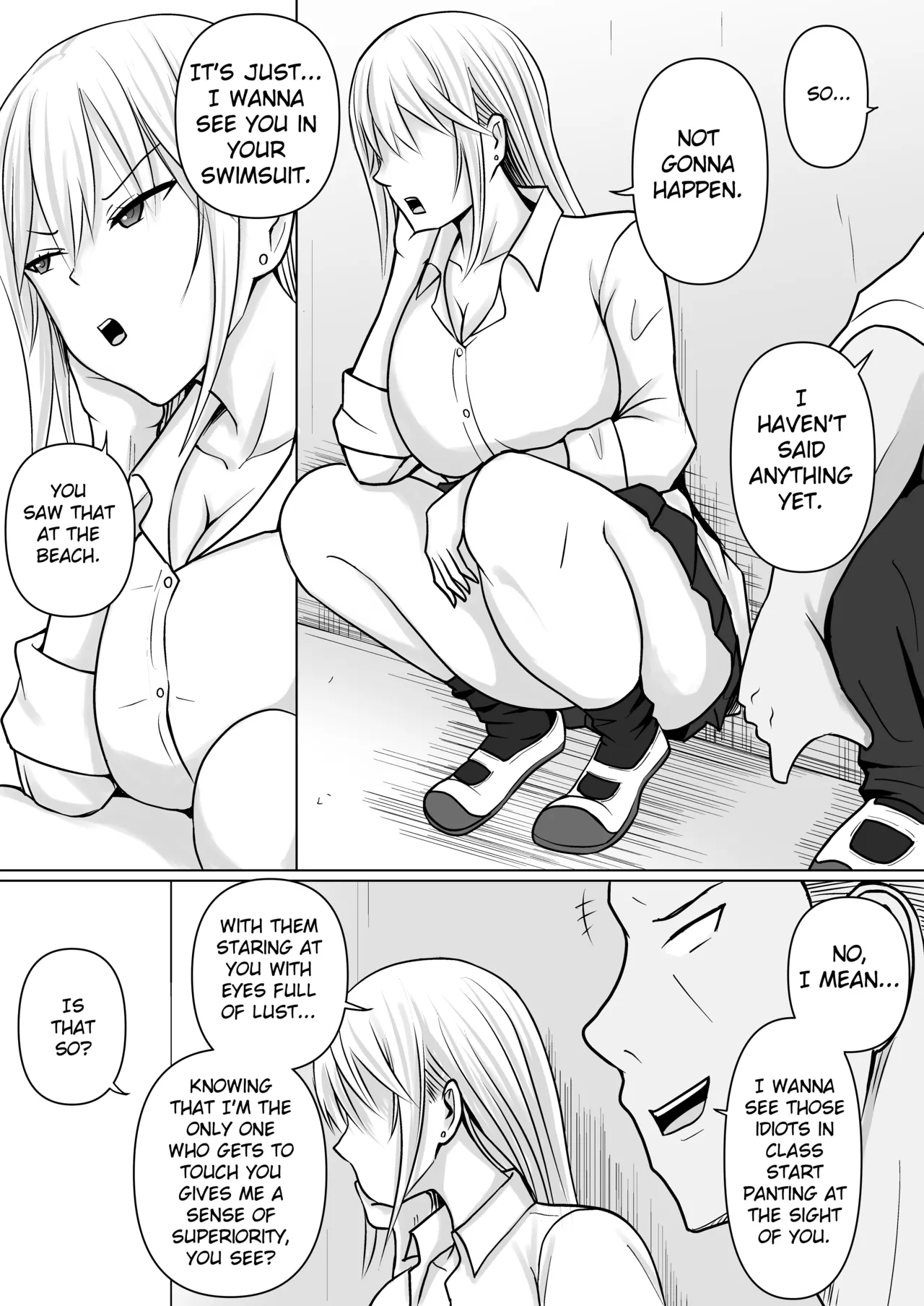 Class no Yankee Joshi ni Hyoui 1-6 _ I Possessed the Class Yankee Girl 1-6 page 328