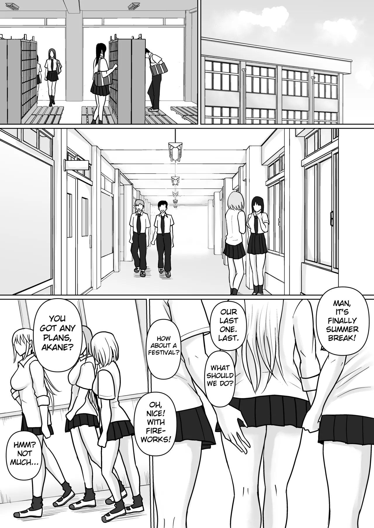 Class no Yankee Joshi ni Hyoui 1-6 _ I Possessed the Class Yankee Girl 1-6 page 349