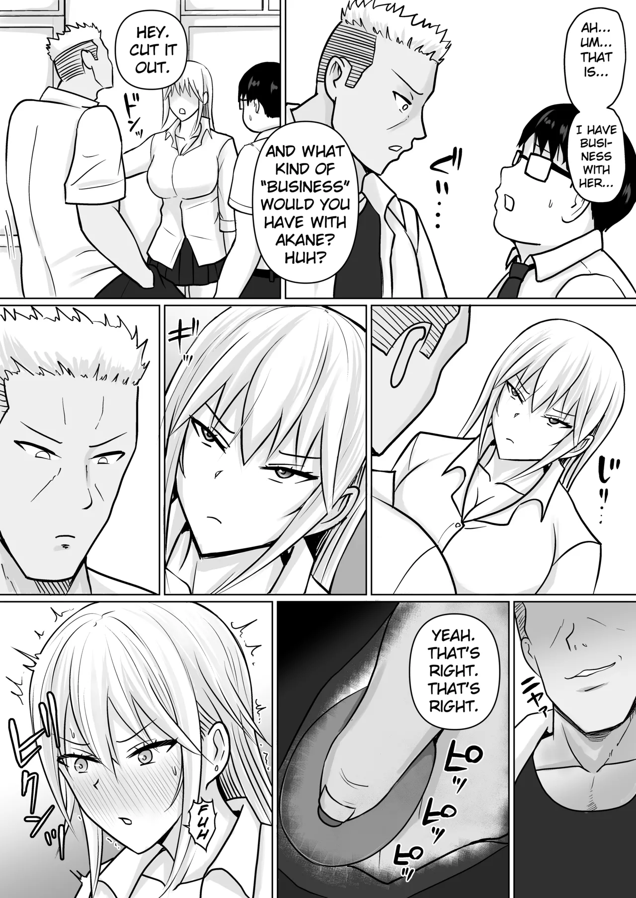 Class no Yankee Joshi ni Hyoui 1-6 _ I Possessed the Class Yankee Girl 1-6 page 356