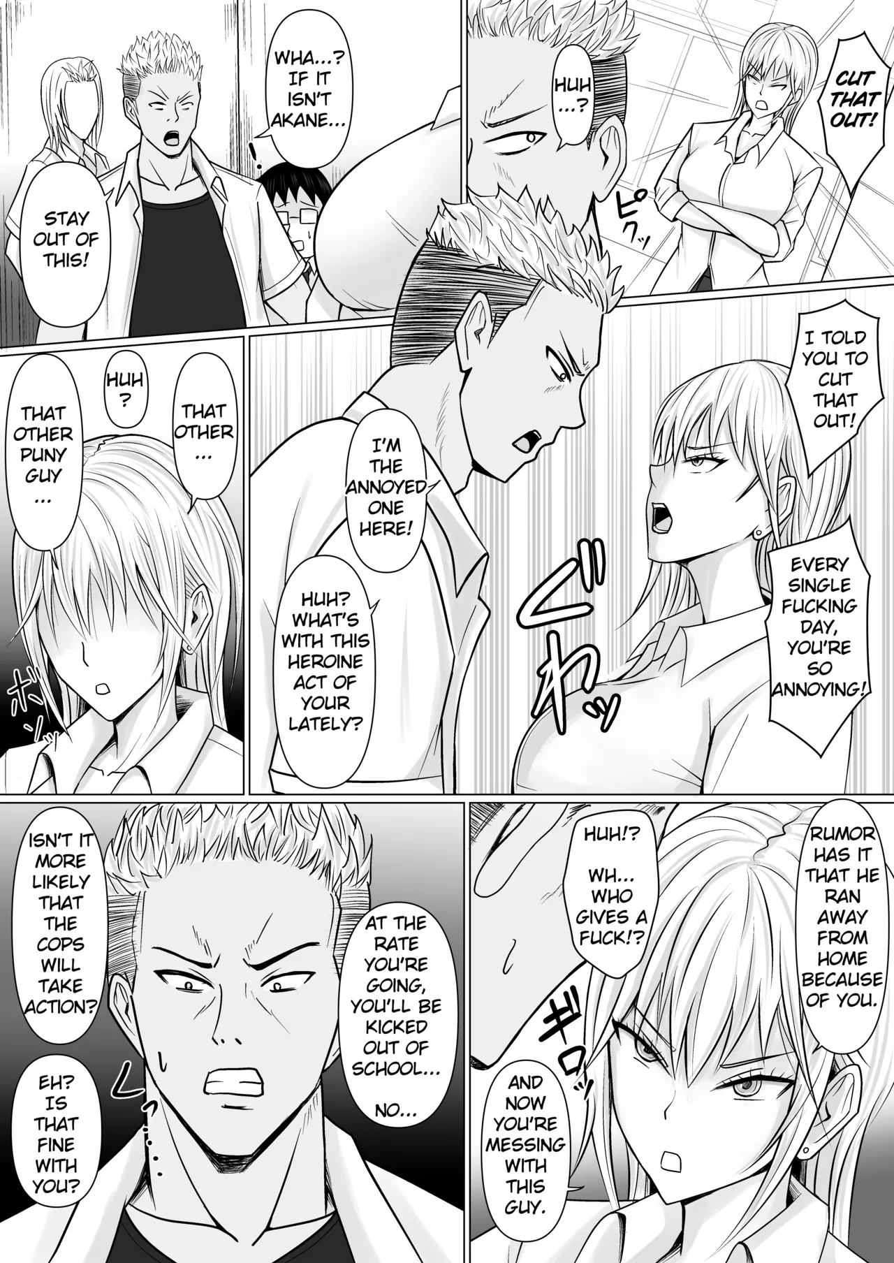 Class no Yankee Joshi ni Hyoui 1-6 _ I Possessed the Class Yankee Girl 1-6 page 36