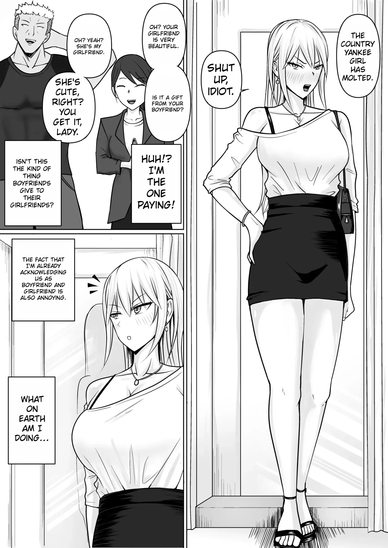 Class no Yankee Joshi ni Hyoui 1-6 _ I Possessed the Class Yankee Girl 1-6 page 411