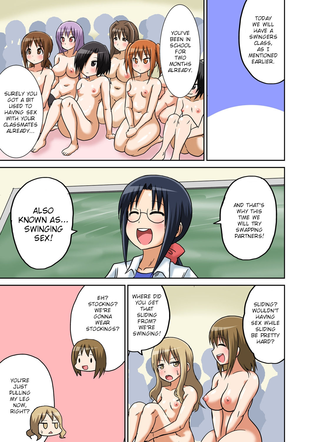 Classmate to Ecchi Jugyou page 108