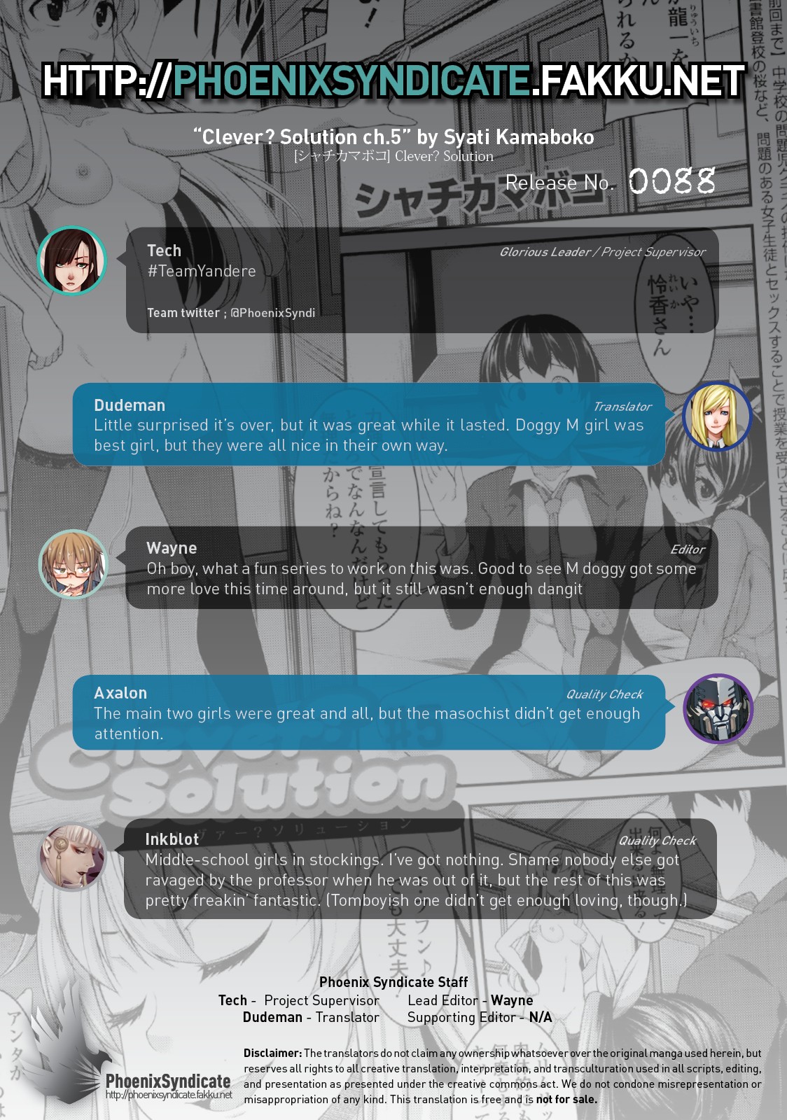 Clever? Solution page 124