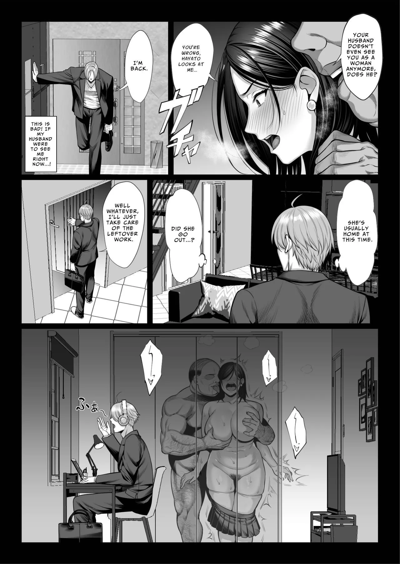 Cocky Rich Bitch Glam-Wife Gets Taught A Lesson With Dirty Old Man Dick page 34