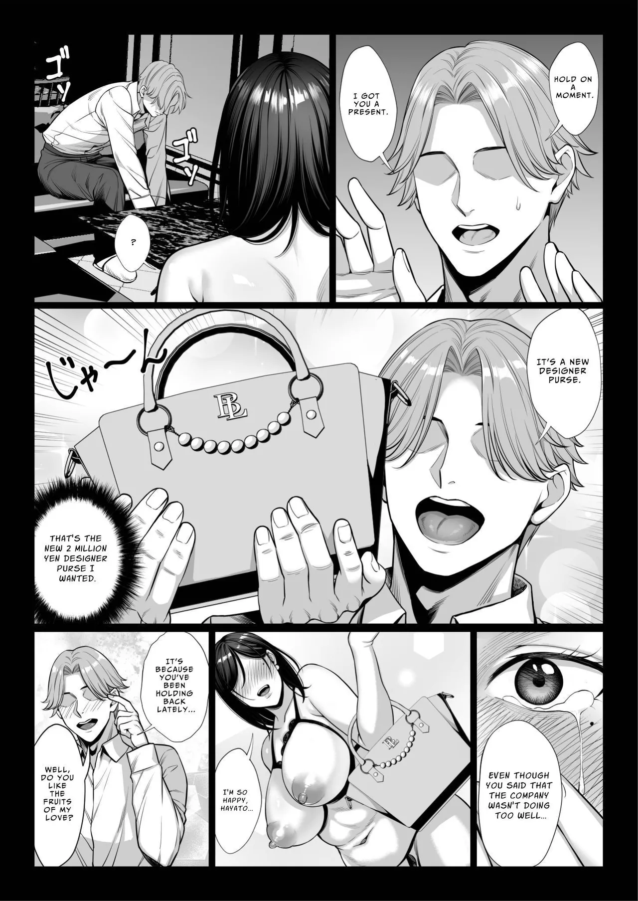 Cocky Rich Bitch Glam-Wife Gets Taught A Lesson With Dirty Old Man Dick page 42