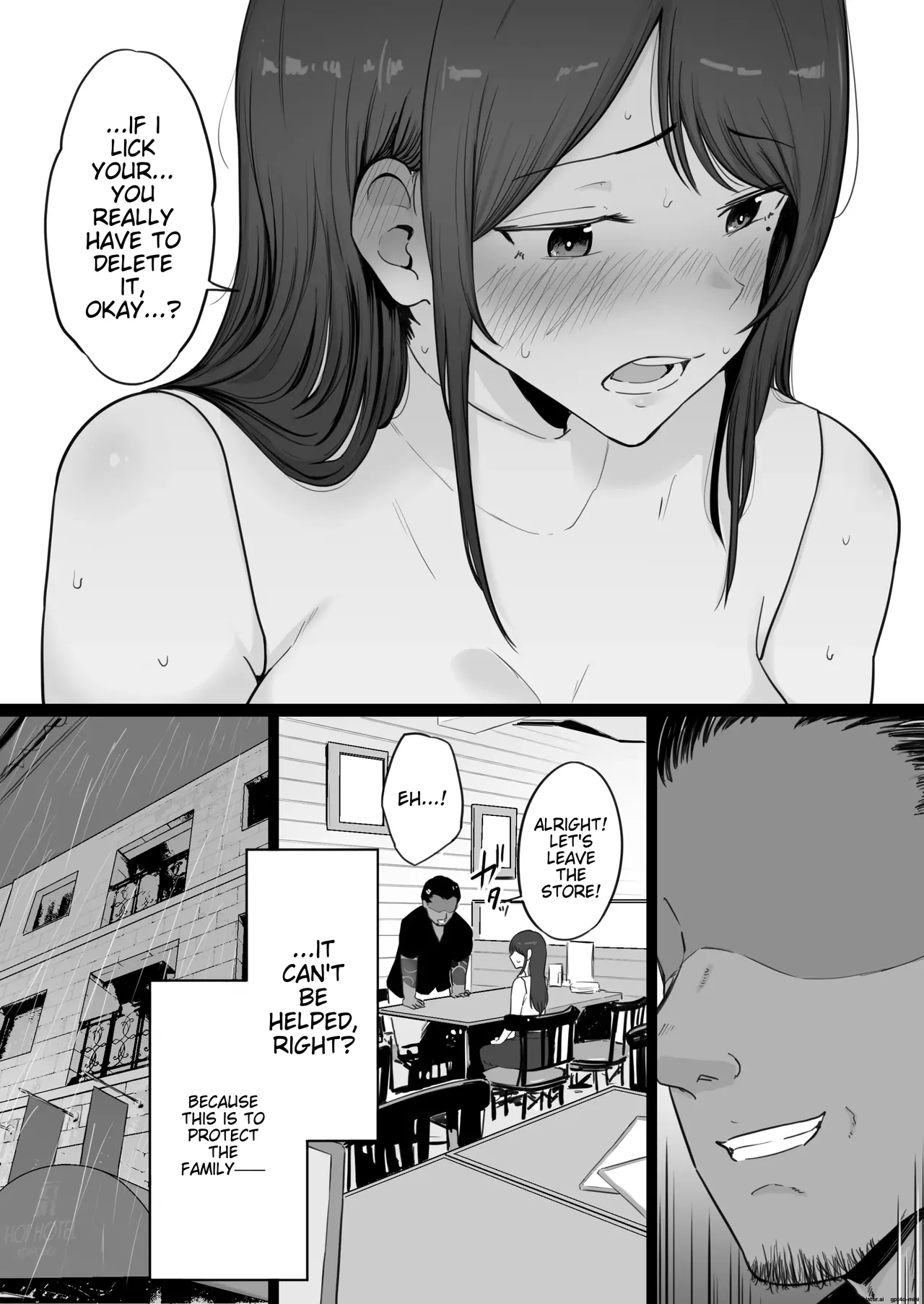 Collapsed Family 0 - The story of a mother who got hooked on sex with a Yakuza page 16