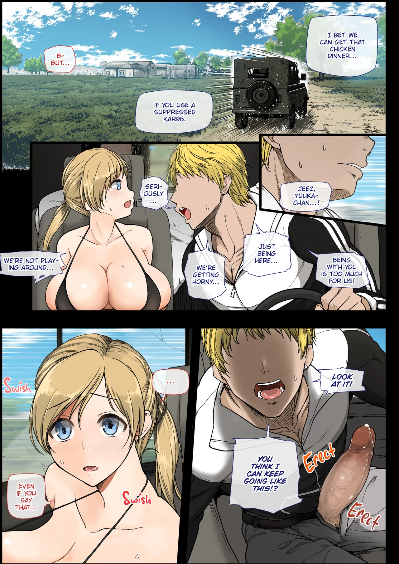 College Girl Wins a Lewd Chicken Dinner page 12