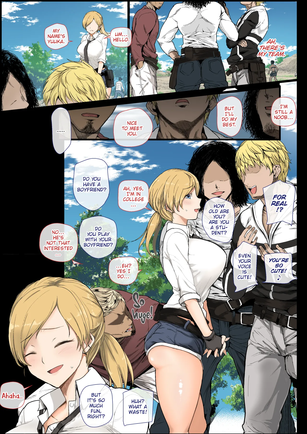 College Girl Wins a Lewd Chicken Dinner page 2