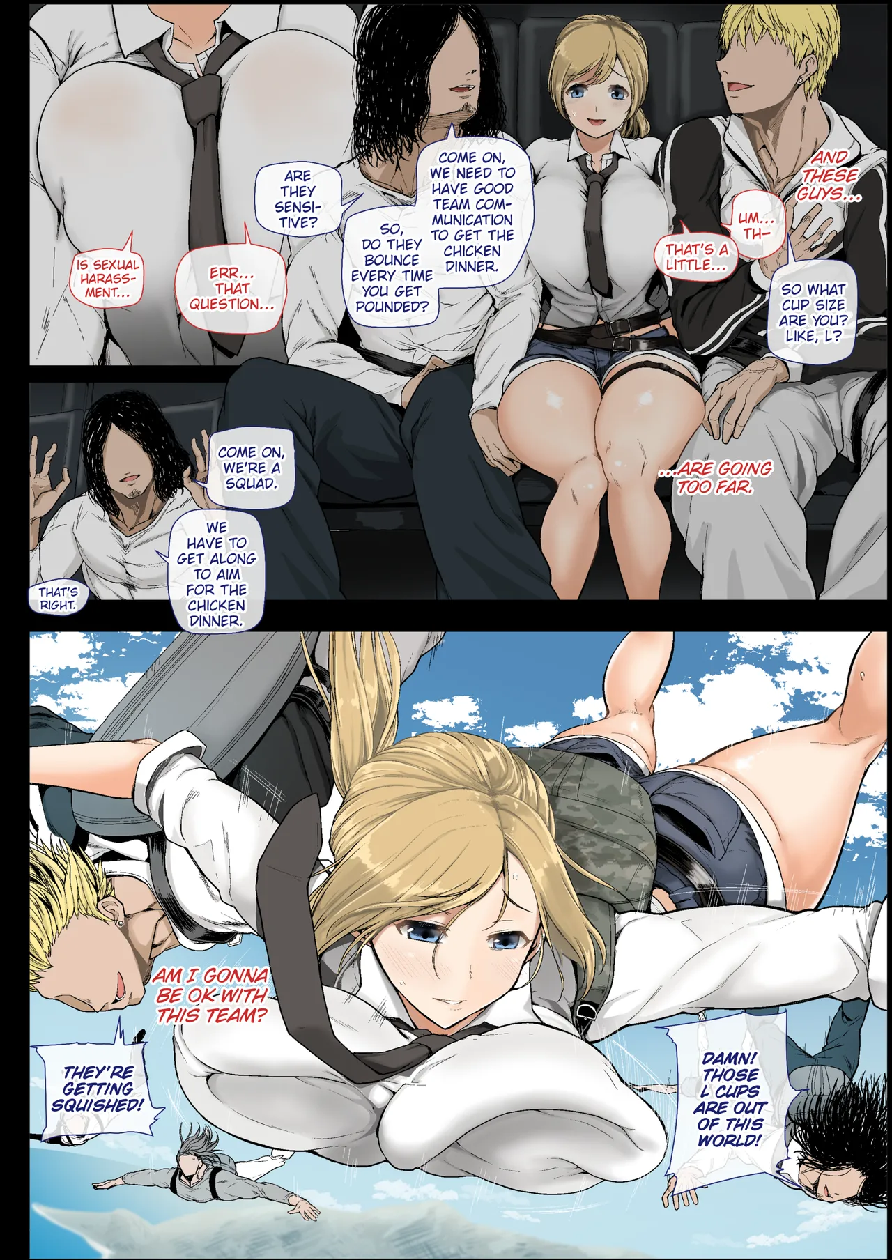 College Girl Wins a Lewd Chicken Dinner page 5