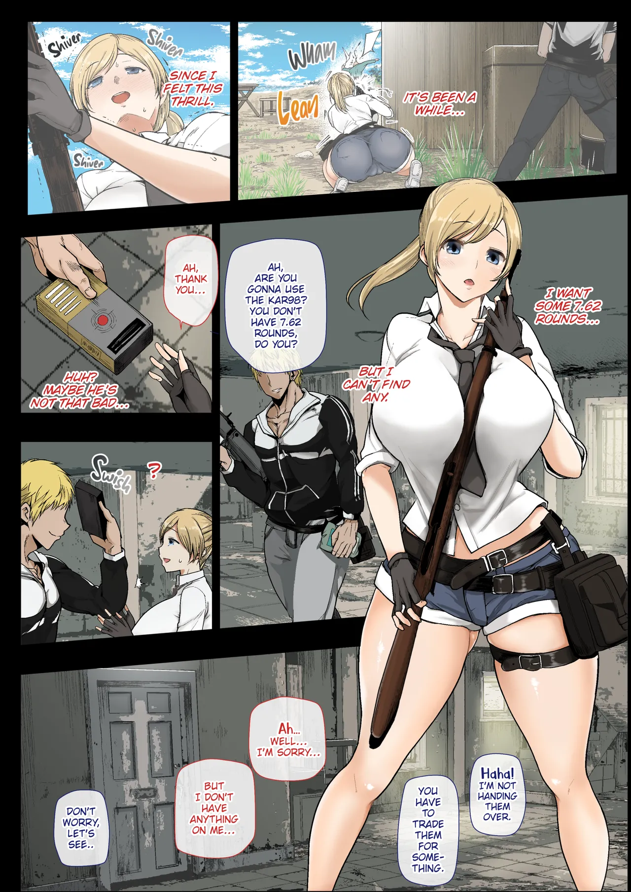 College Girl Wins a Lewd Chicken Dinner page 7