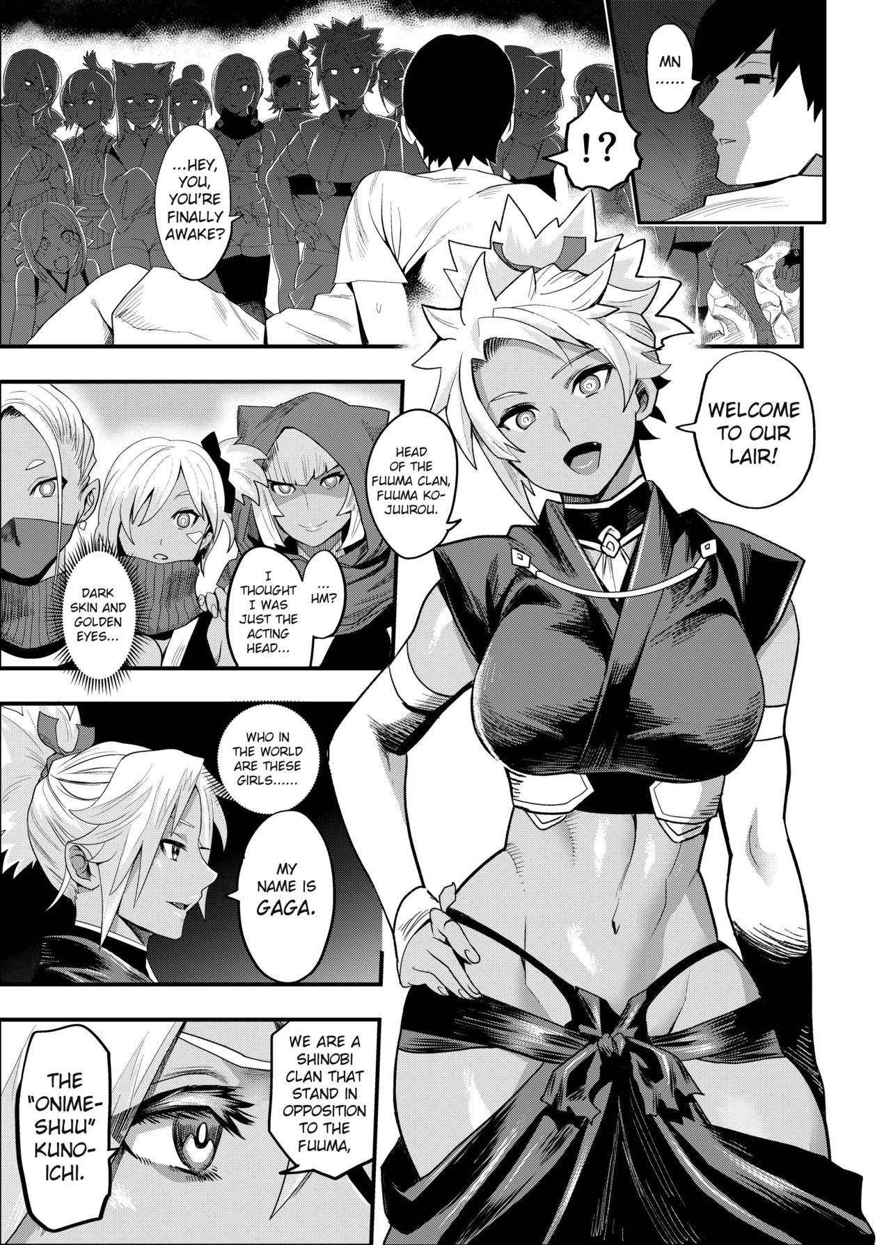 Come to the Kunoichi Village! Climax ~Fuuma Kunoichi's Full Appearance Volume~ page 36