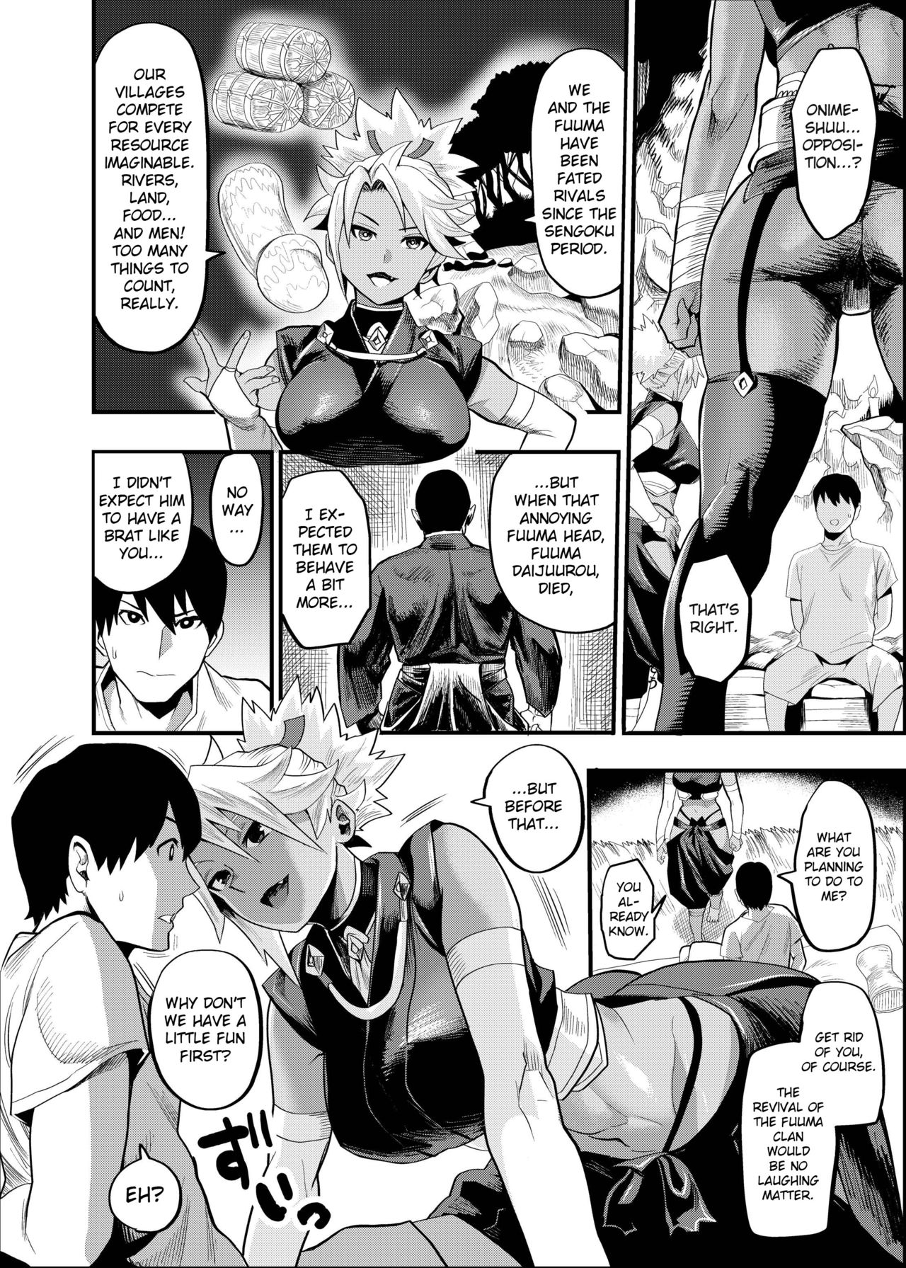 Come to the Kunoichi Village! Climax ~Fuuma Kunoichi's Full Appearance Volume~ page 37