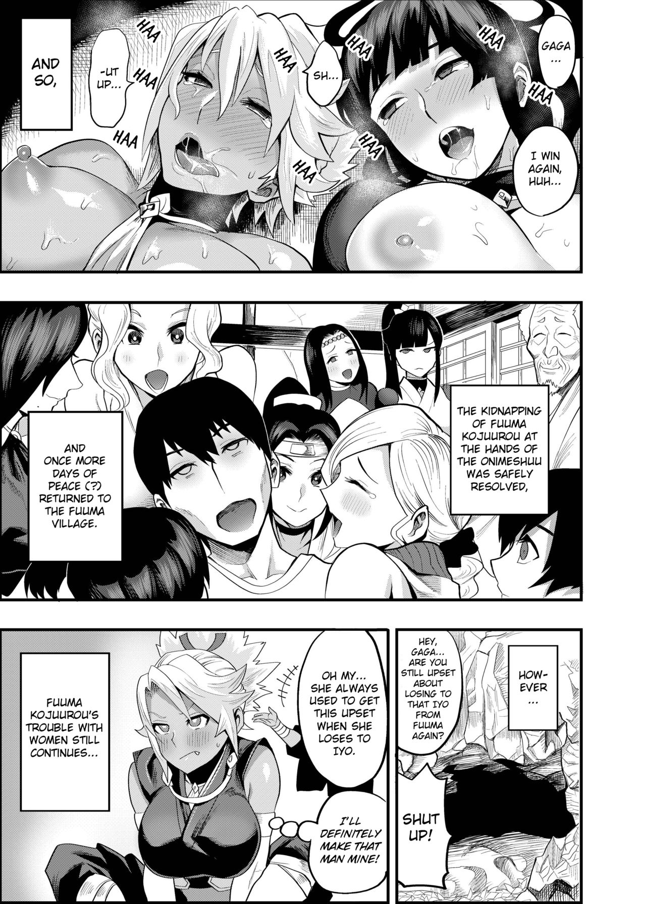 Come to the Kunoichi Village! Climax ~Fuuma Kunoichi's Full Appearance Volume~ page 54