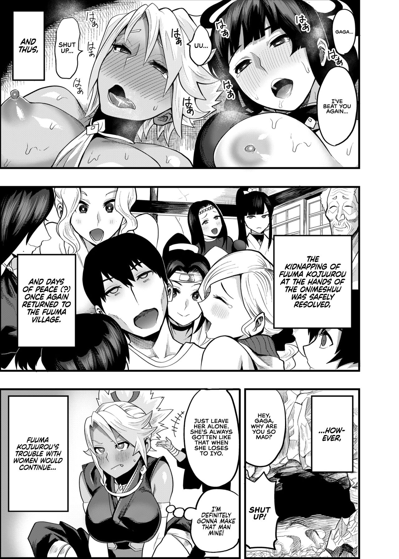 Come to the Village of the Kunoichi 2 - Attack of Gaga the Onimeshuu Kunoichi page 26