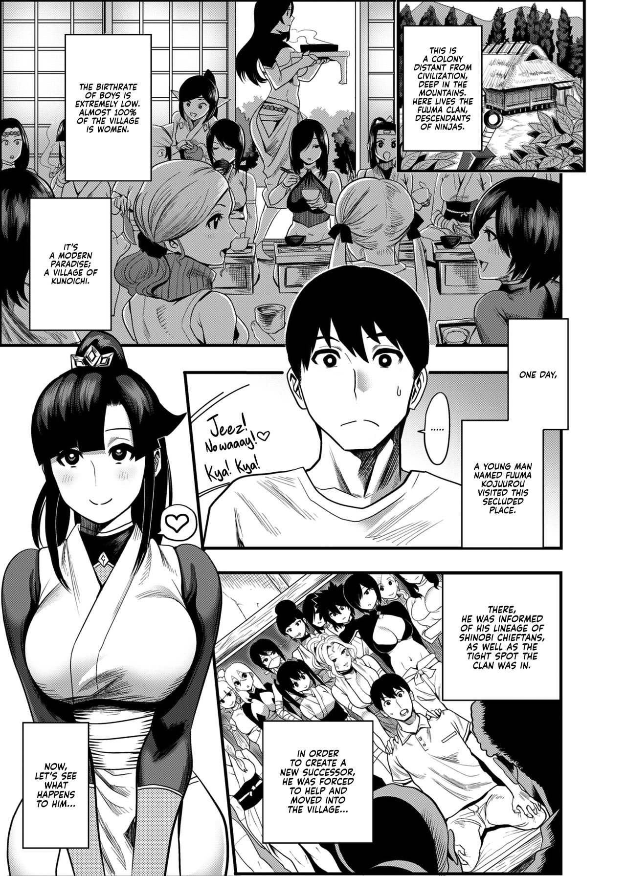 Come to the Village of the Kunoichi 2 - Attack of Gaga the Onimeshuu Kunoichi page 4