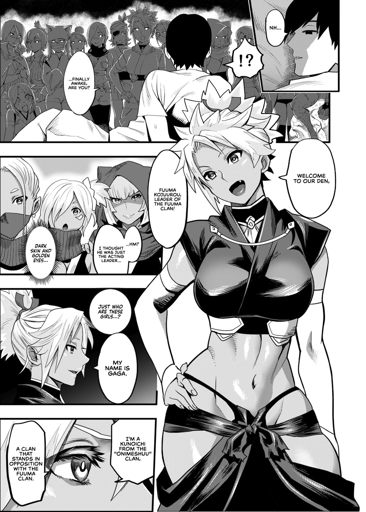 Come to the Village of the Kunoichi 2 - Attack of Gaga the Onimeshuu Kunoichi page 8