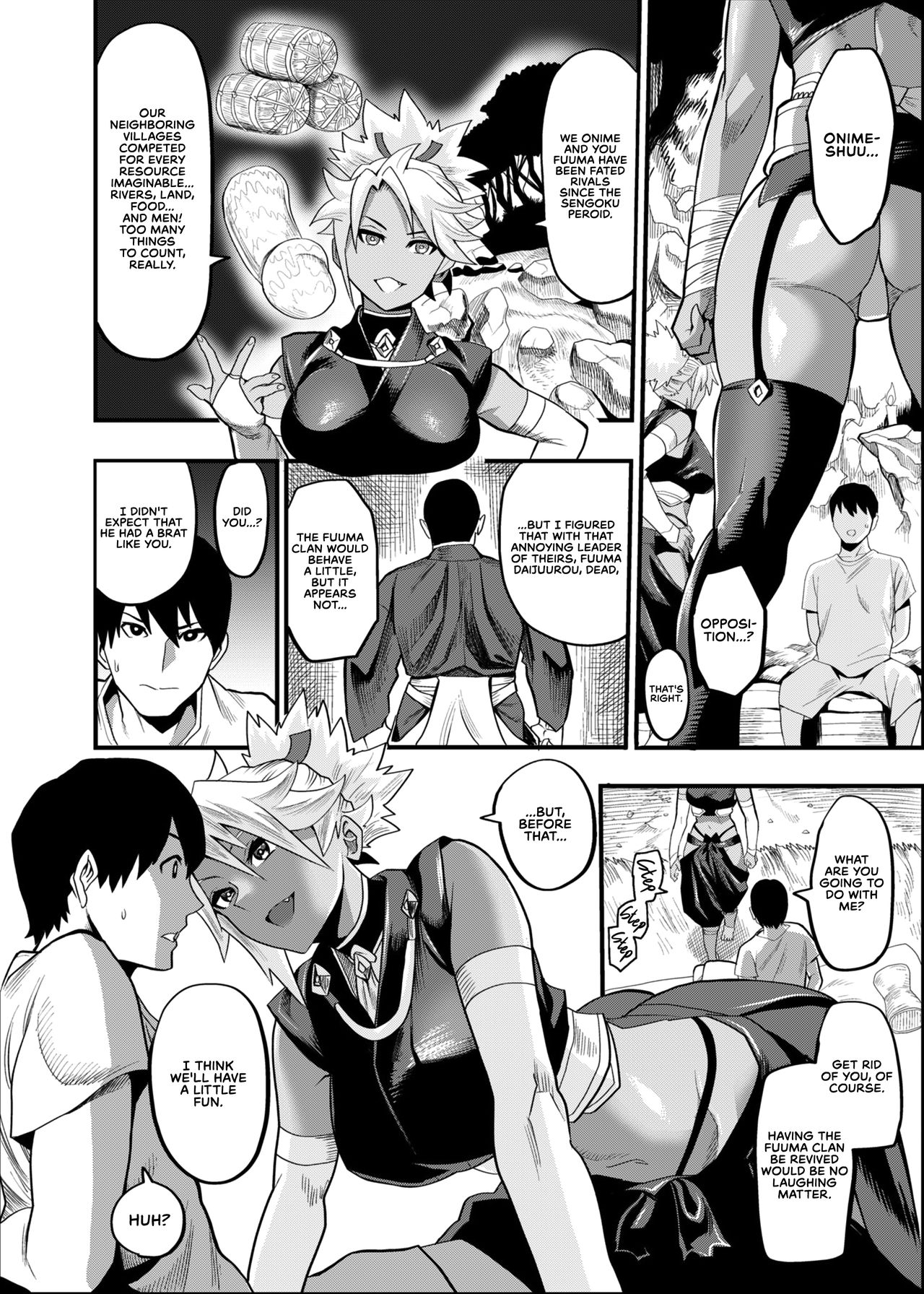 Come to the Village of the Kunoichi 2 - Attack of Gaga the Onimeshuu Kunoichi page 9