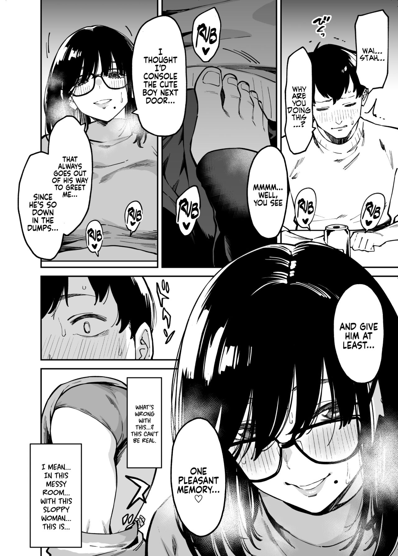 Comforted by the Sloppy Girl Next Door page 12