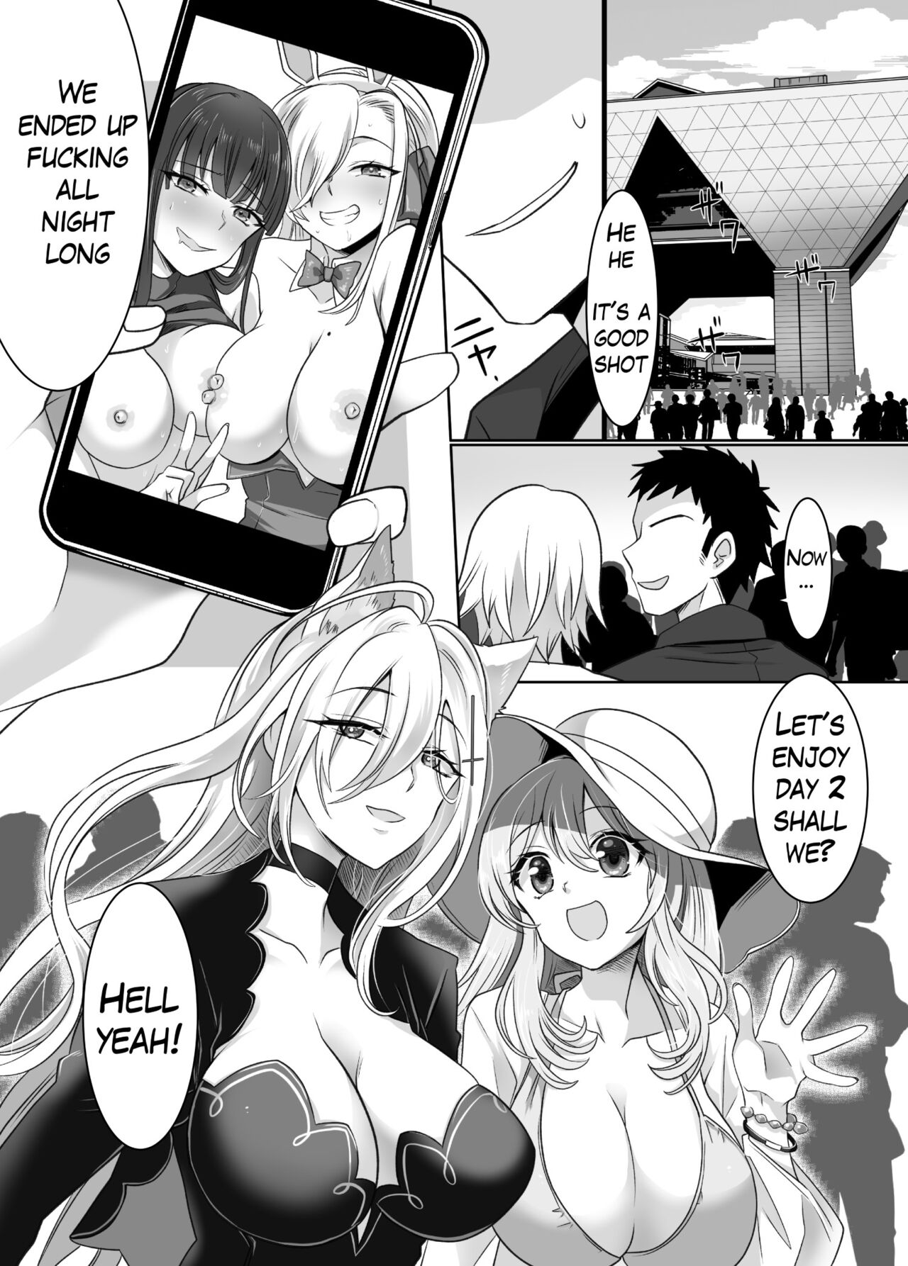 Comiket de Hyoui! BlueArch Dosukebe Cosplayer o Nottori Take Out page 33