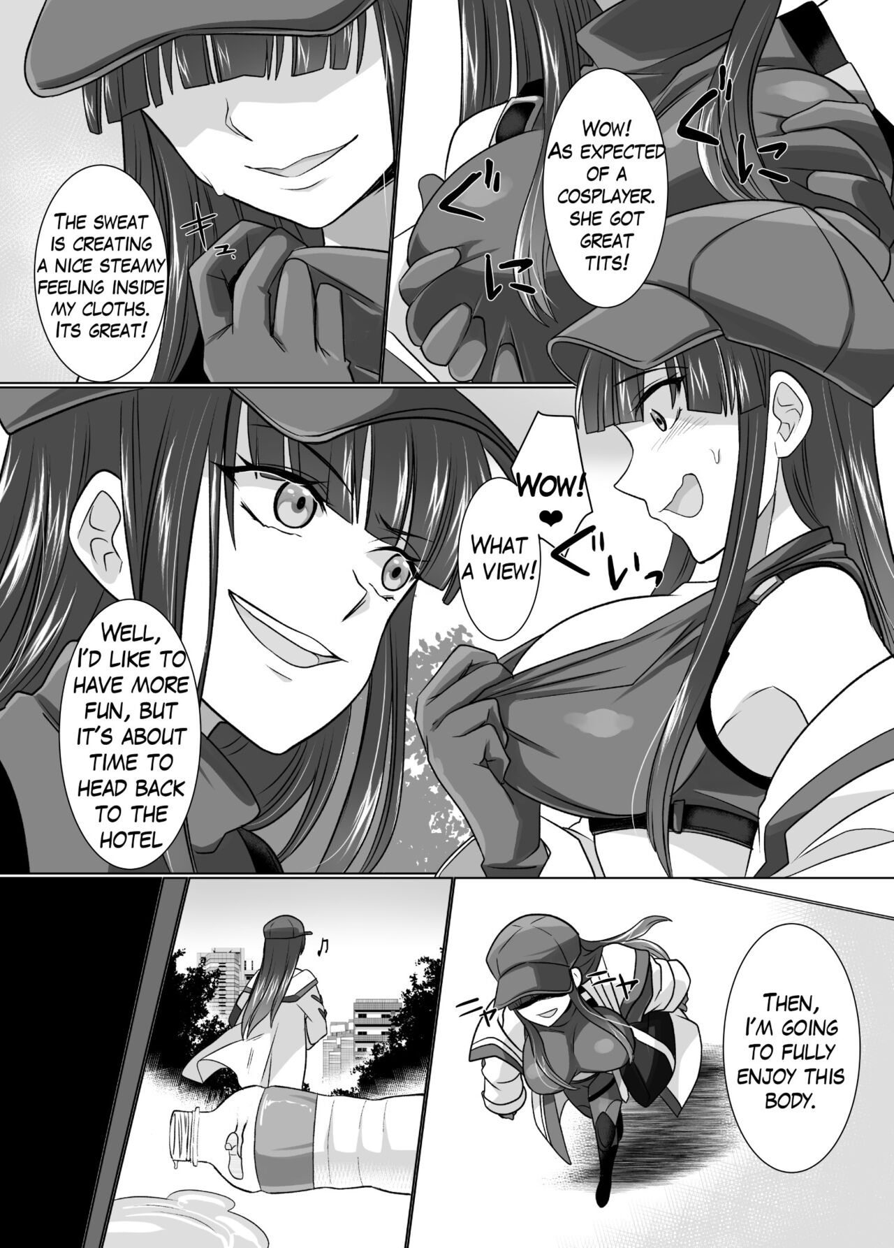 Comiket de Hyoui! BlueArch Dosukebe Cosplayer o Nottori Take Out page 5