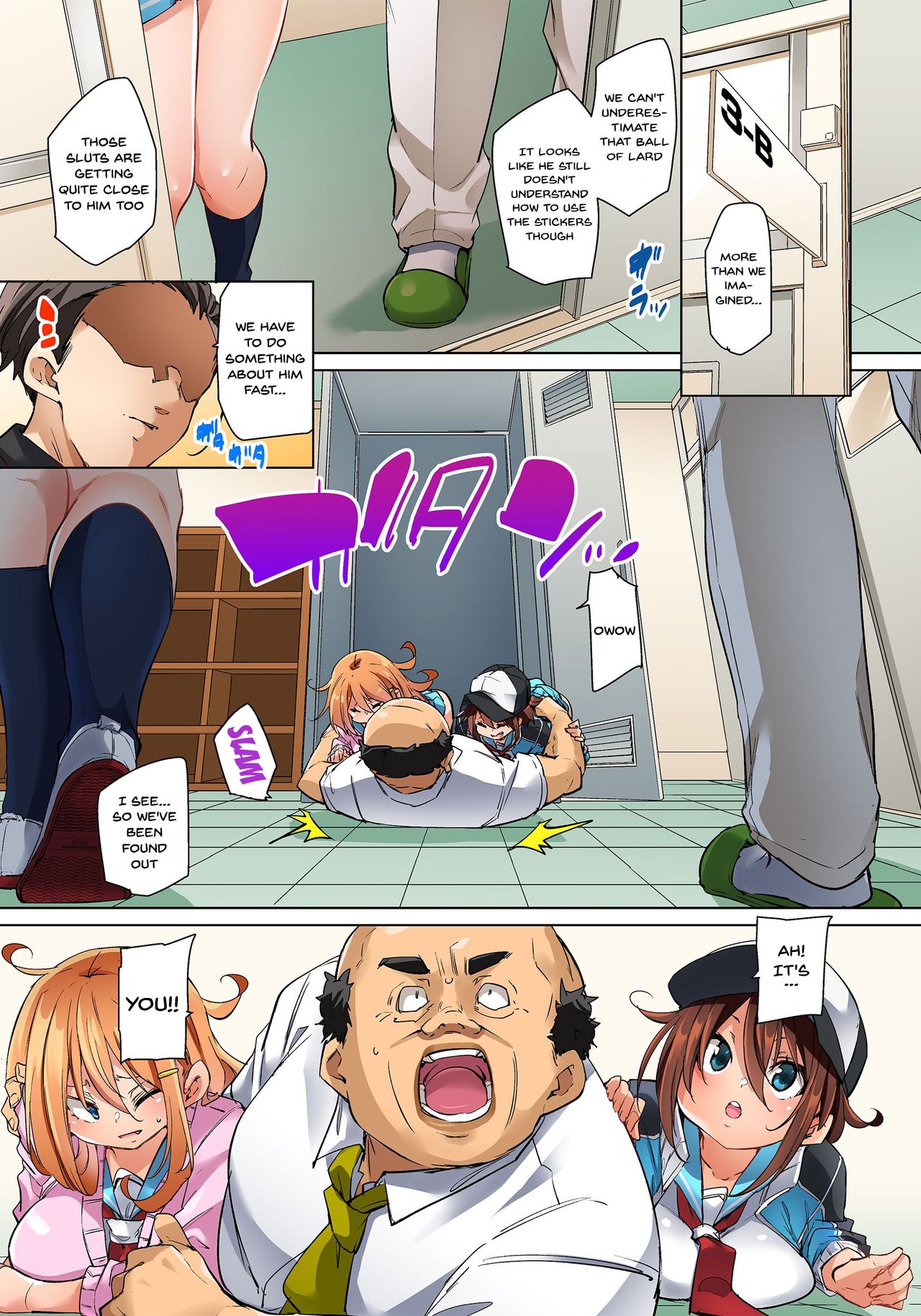 Commanding Stickers!? Ero Seal ~With One Sheet Selfish High Schoolers Become Enslaved to Cock 1-19 page 491