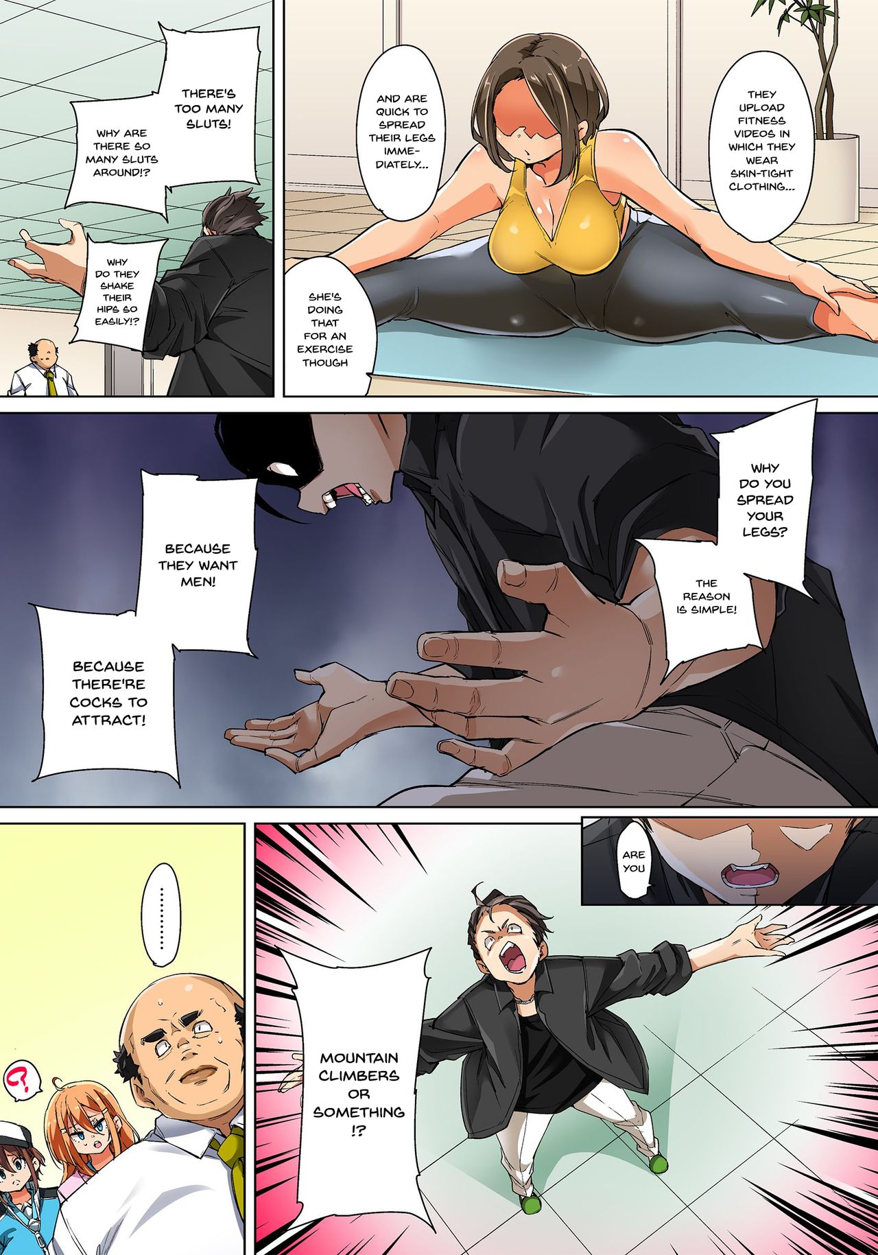 Commanding Stickers!? Ero Seal ~With One Sheet Selfish High Schoolers Become Enslaved to Cock 1-19 page 497