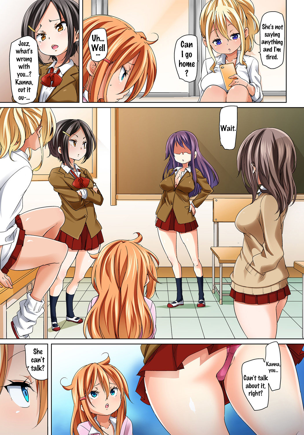 Commanding Stickers!? Ero Seal ~With One Sheet Selfish High Schoolers Become Enslaved to Cock 1-22 page 195