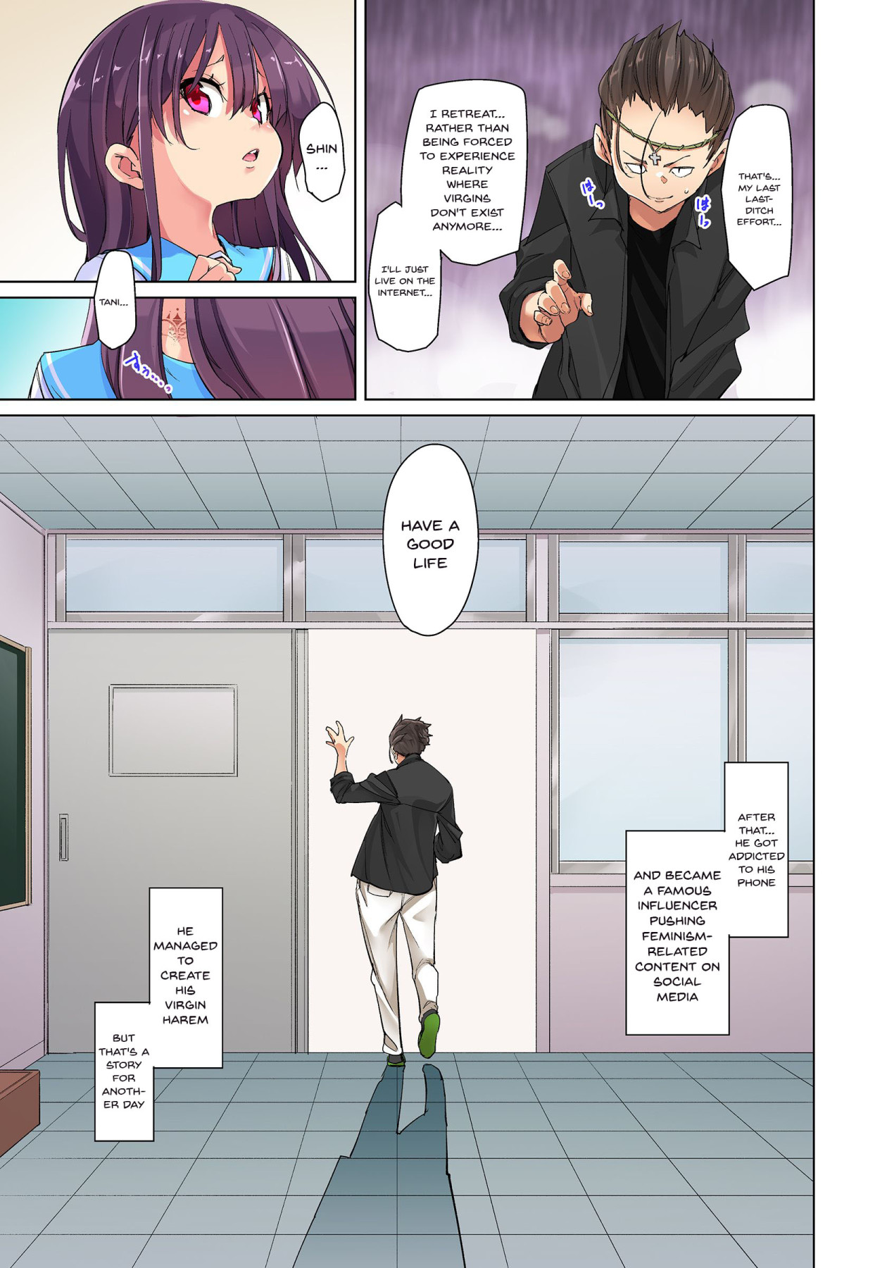 Commanding Stickers!? Ero Seal ~With One Sheet Selfish High Schoolers Become Enslaved to Cock 1-22 page 578