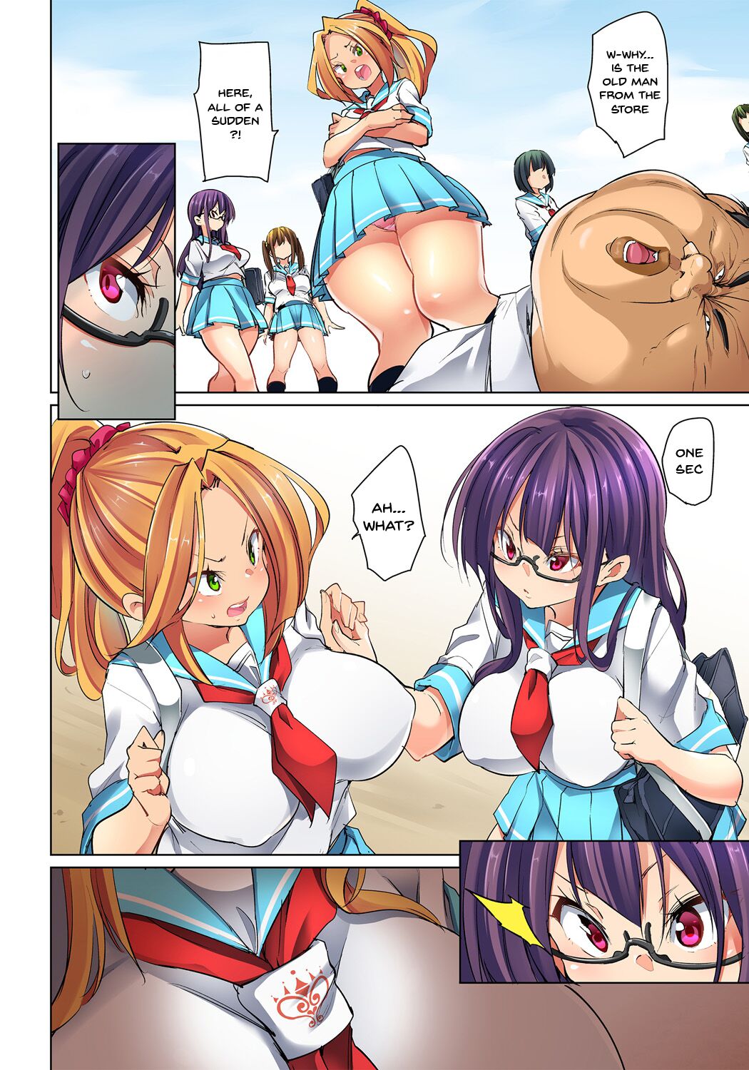 Commanding Stickers!? Ero Seal ~With One Sheet Selfish High Schoolers Become Enslaved to Cock 1-22 page 283