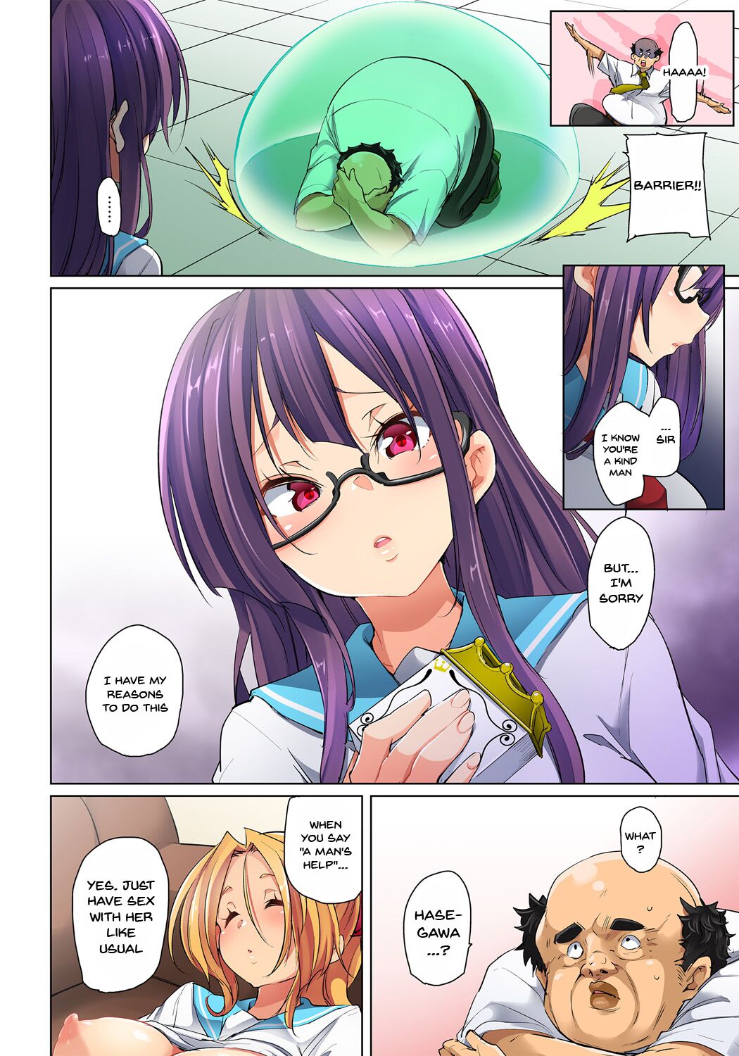 Commanding Stickers!? Ero Seal ~With One Sheet Selfish High Schoolers Become Enslaved to Cock 1-22 page 287
