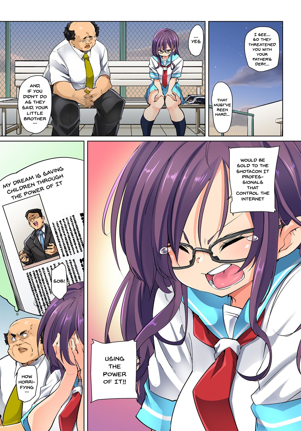 Commanding Stickers!? Ero Seal ~With One Sheet Selfish High Schoolers Become Enslaved to Cock 1-22 page 329