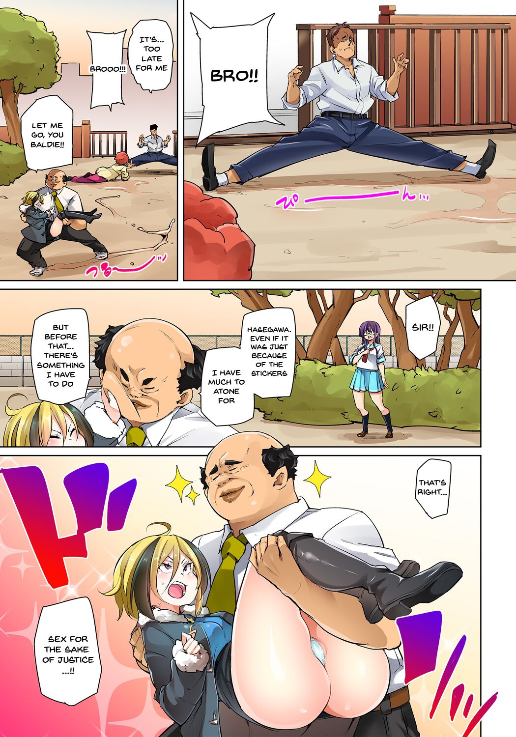 Commanding Stickers!? Ero Seal ~With One Sheet Selfish High Schoolers Become Enslaved to Cock 1-22 page 342