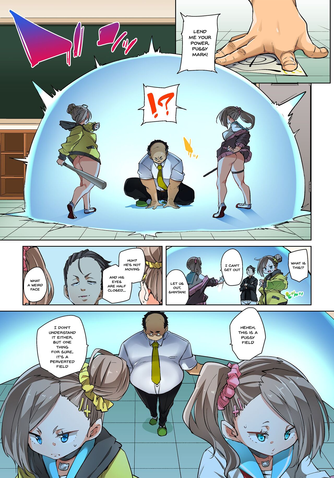 Commanding Stickers!? Ero Seal ~With One Sheet Selfish High Schoolers Become Enslaved to Cock 1-22 page 502