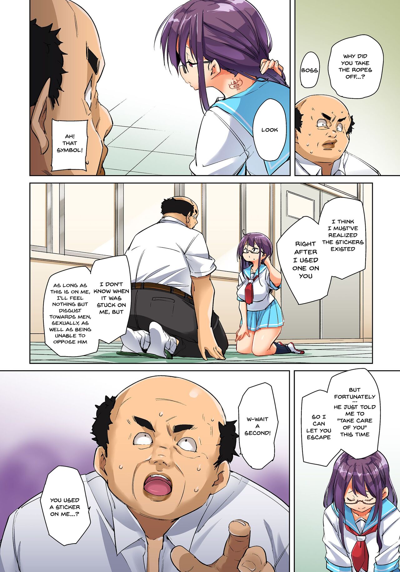 Commanding Stickers!? Ero Seal ~With One Sheet Selfish High Schoolers Become Enslaved to Cock 1-22 page 523