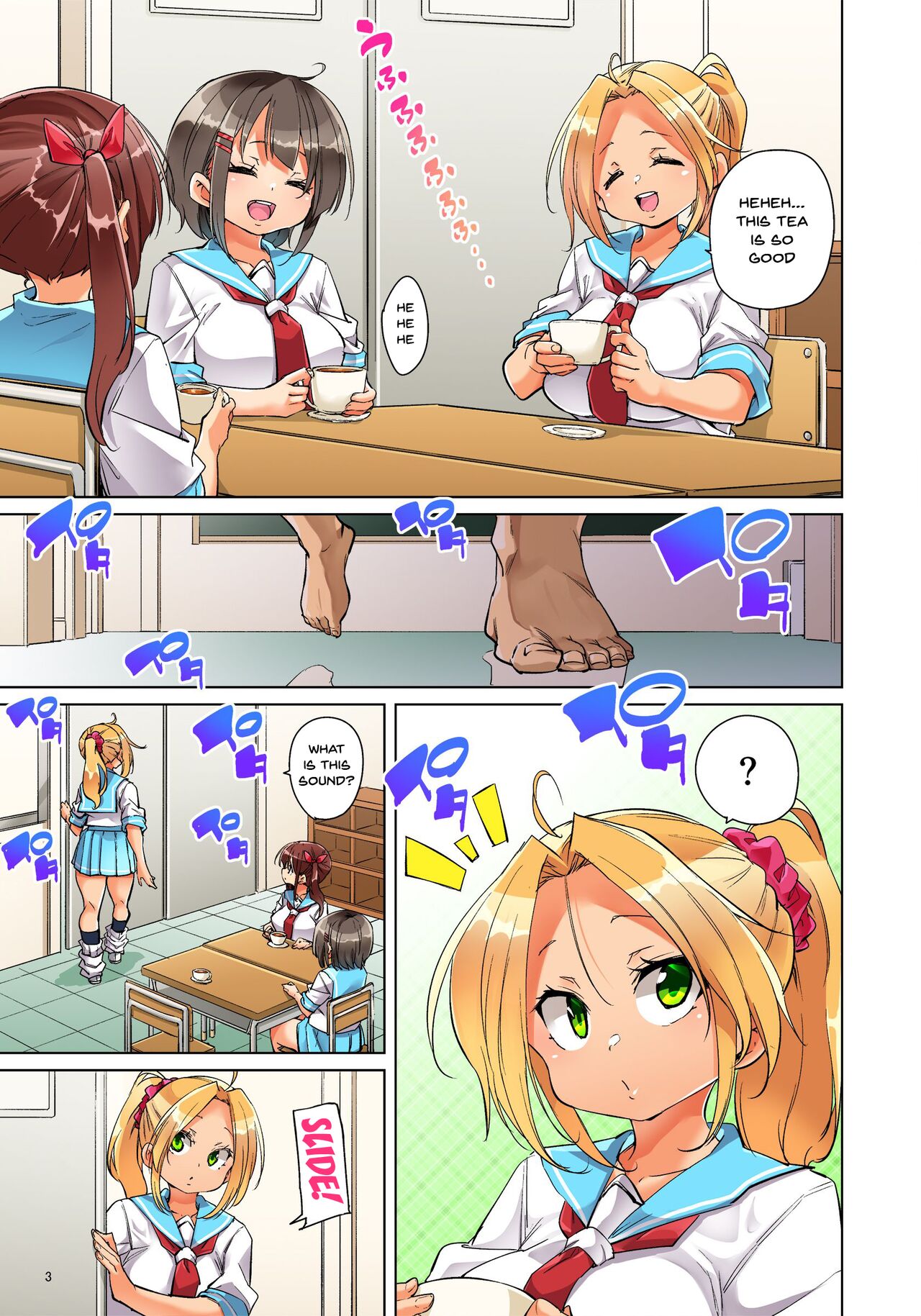 Commanding Stickers!? Ero Seal ~With One Sheet Selfish High Schoolers Become Enslaved to Cock 1-22 page 548