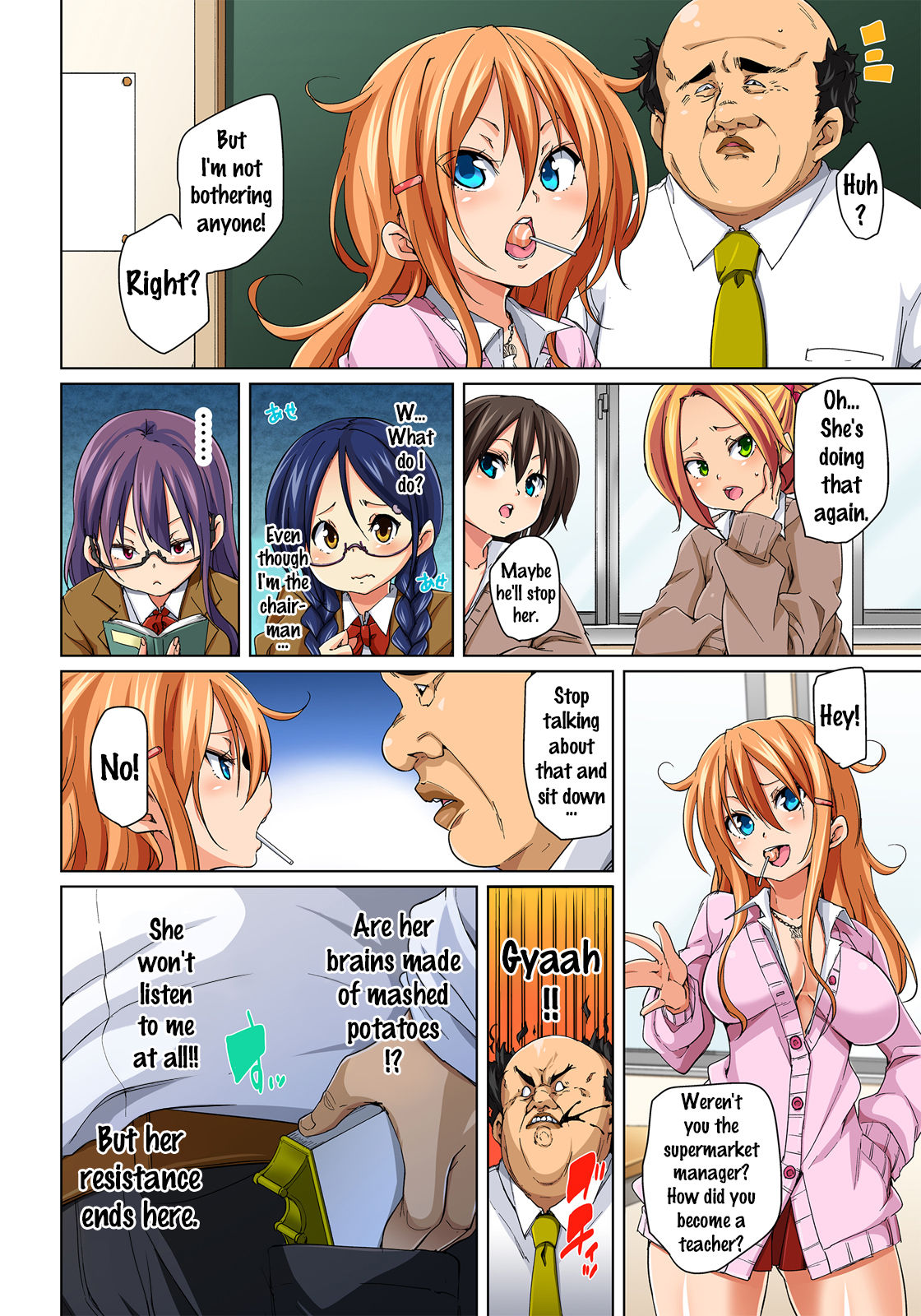 Commanding Stickers!? Ero Seal ~With One Sheet Selfish High Schoolers Become Enslaved to Cock page 149