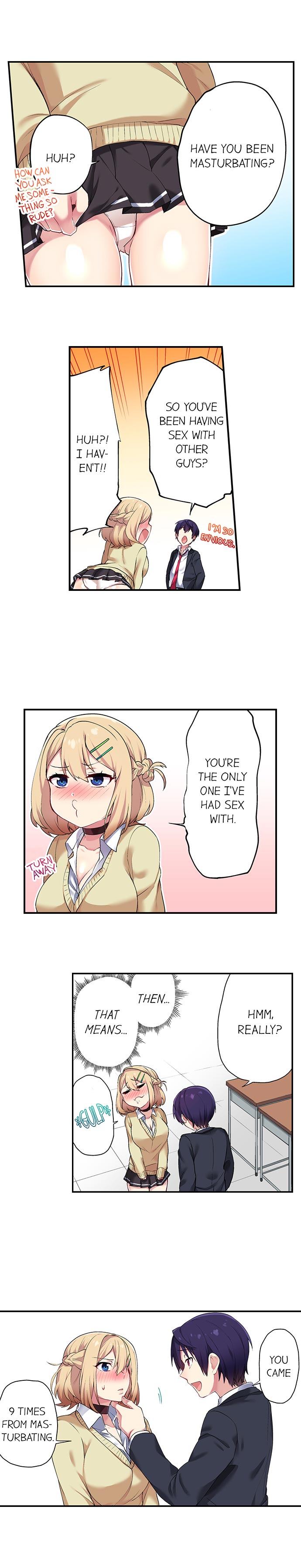 Committee Chairman, Didn't You Just Masturbate In the Bathroom? I Can See the Number of Times People Orgasm page 49