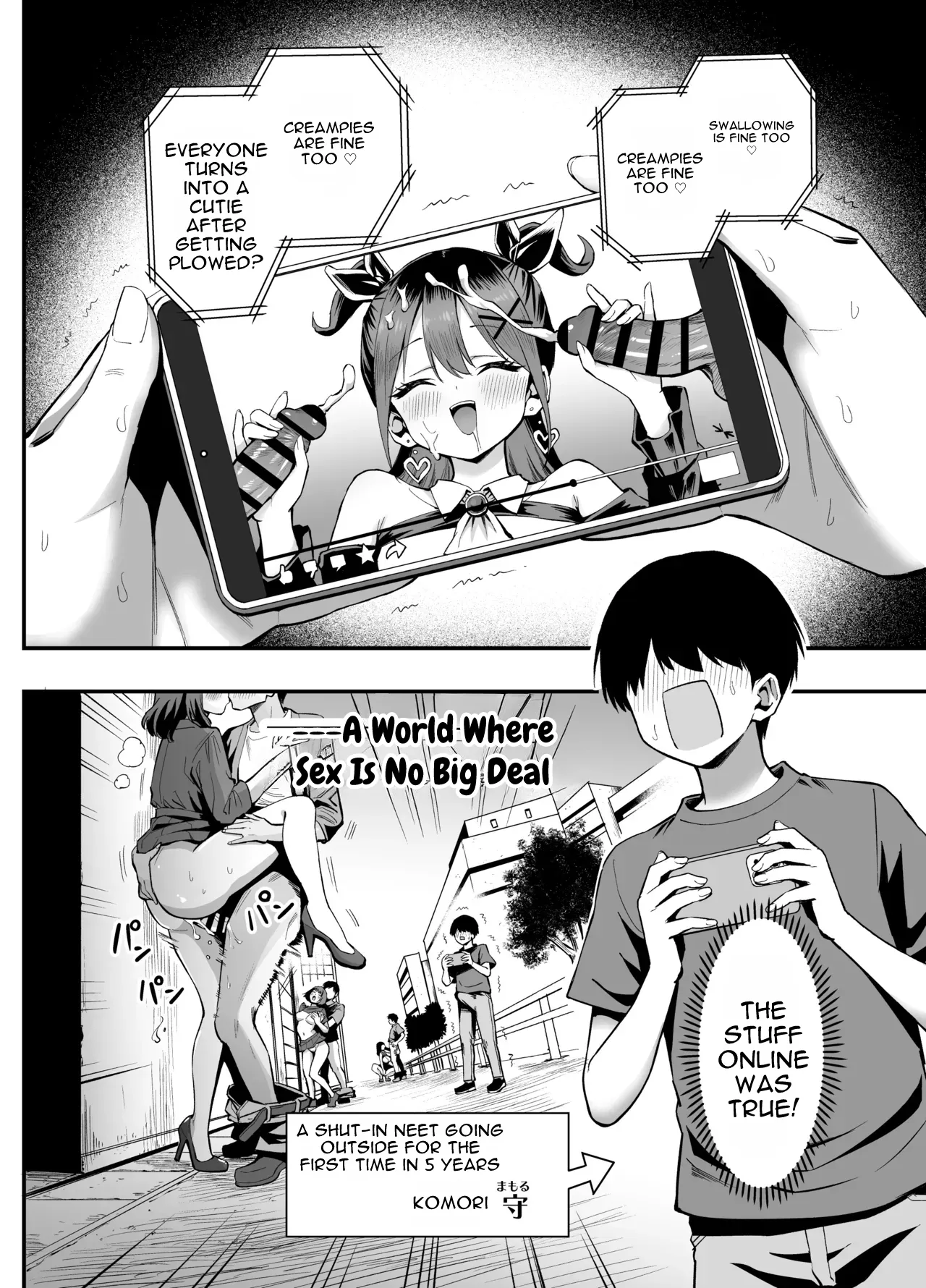 Common Sense Overturned!? The Girl Who Gets Fucked page 6