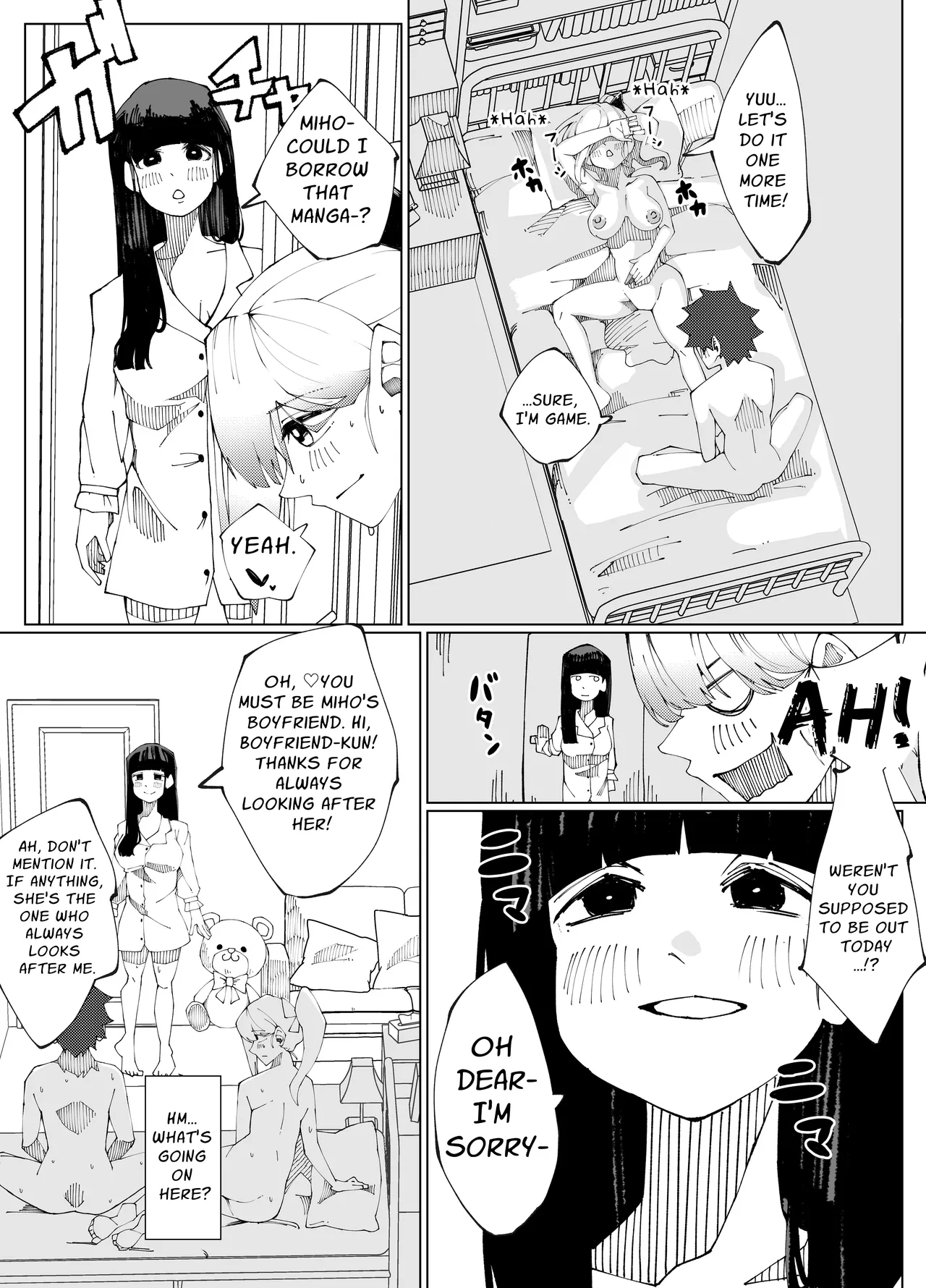 Comparing Sisters' Sweet Holes page 7