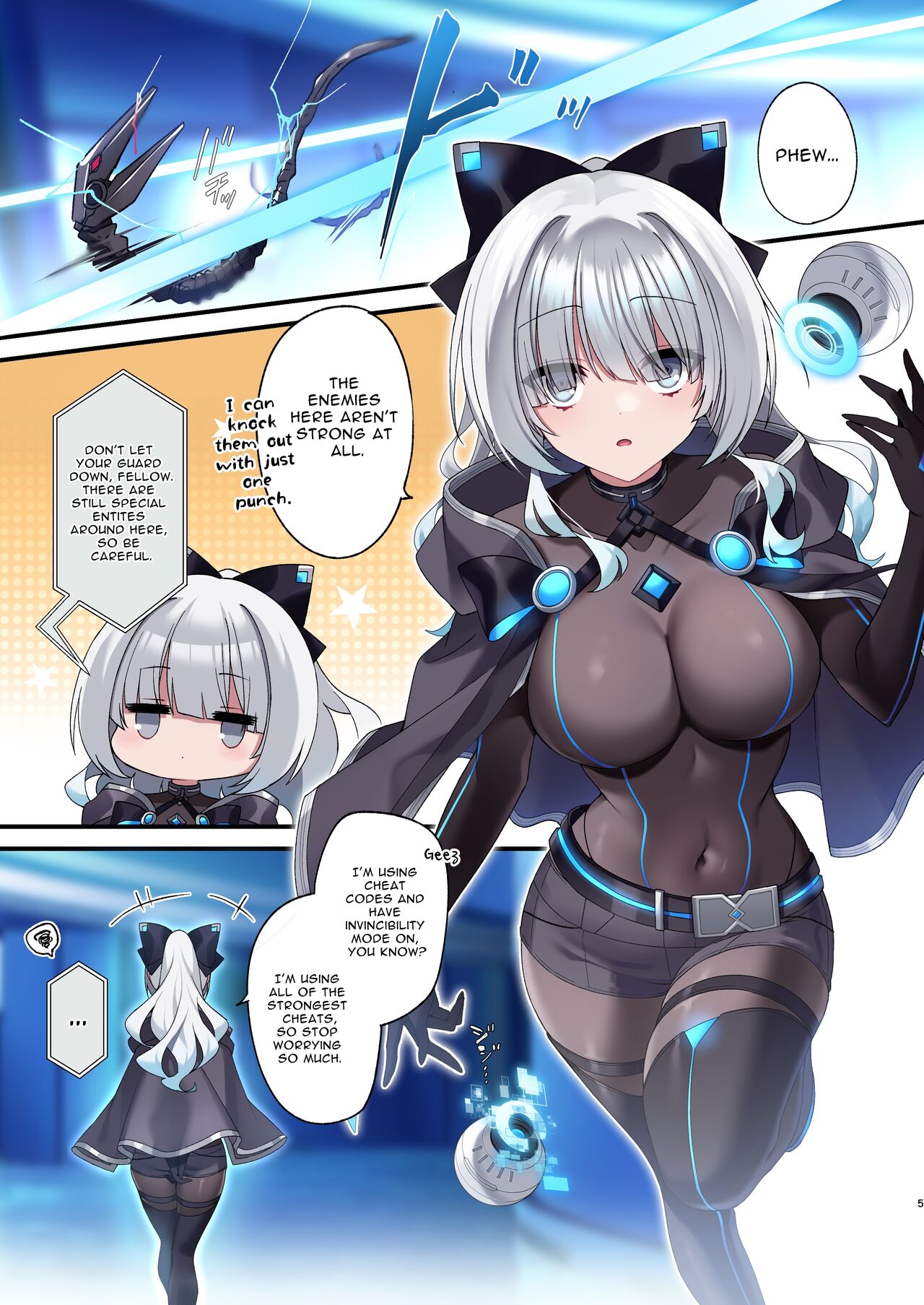 Computer Girl in Cyberland page 5